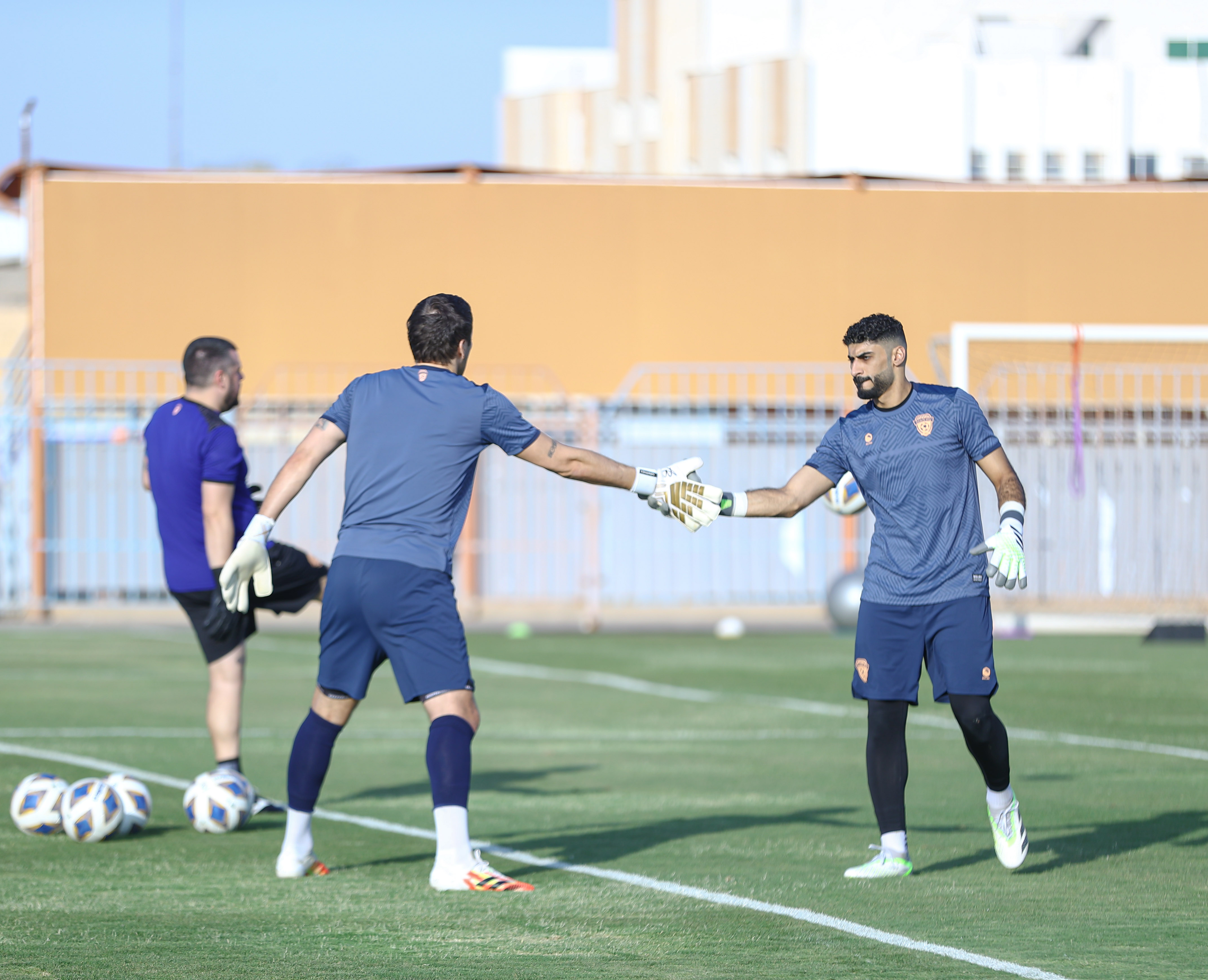 الفيحاء يجري مرانه الرئيس استعداداً لمواجهة العين الإماراتي