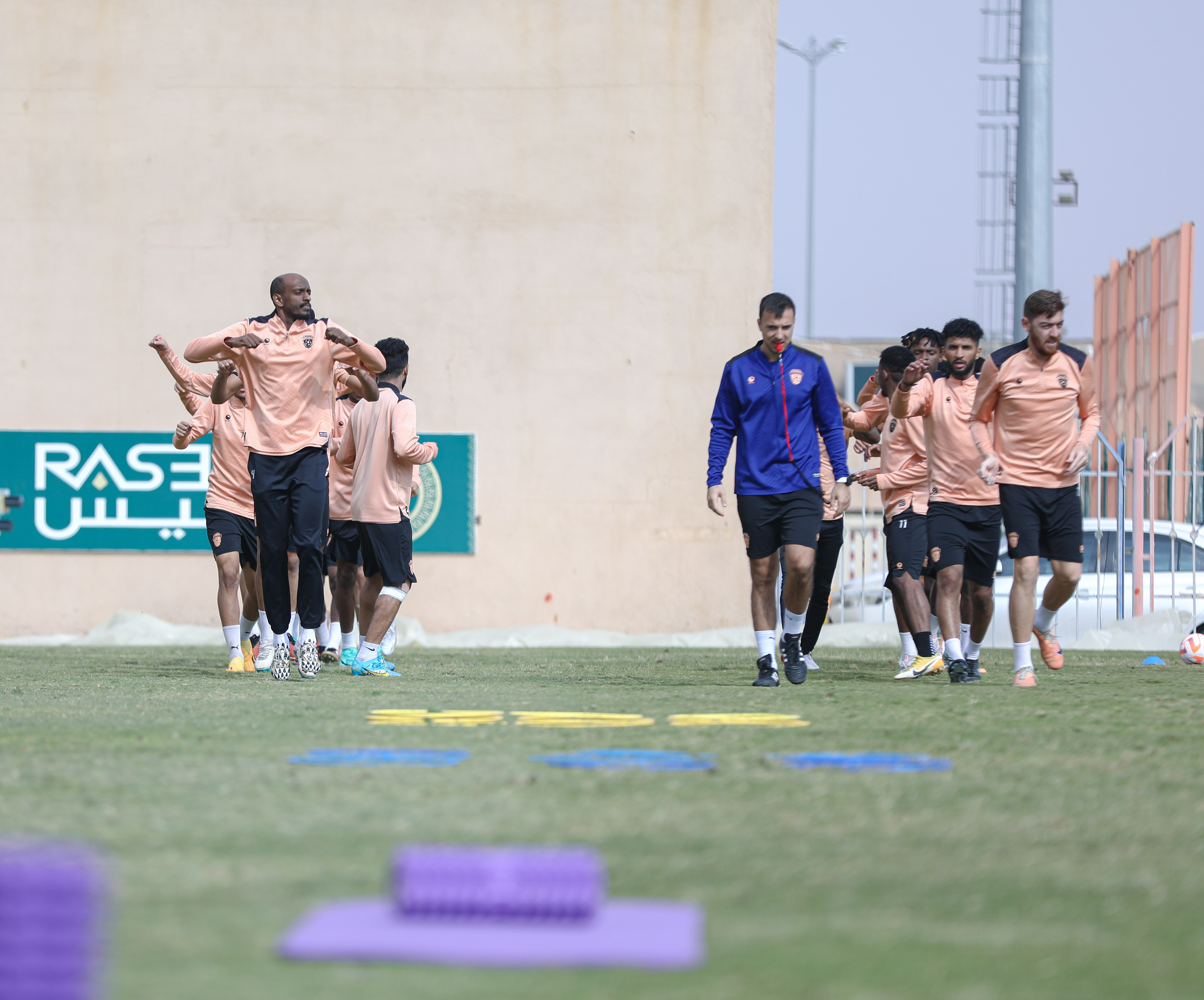 الفيحاء يجري مرانه الرئيس استعداداً لمواجهة الهلال