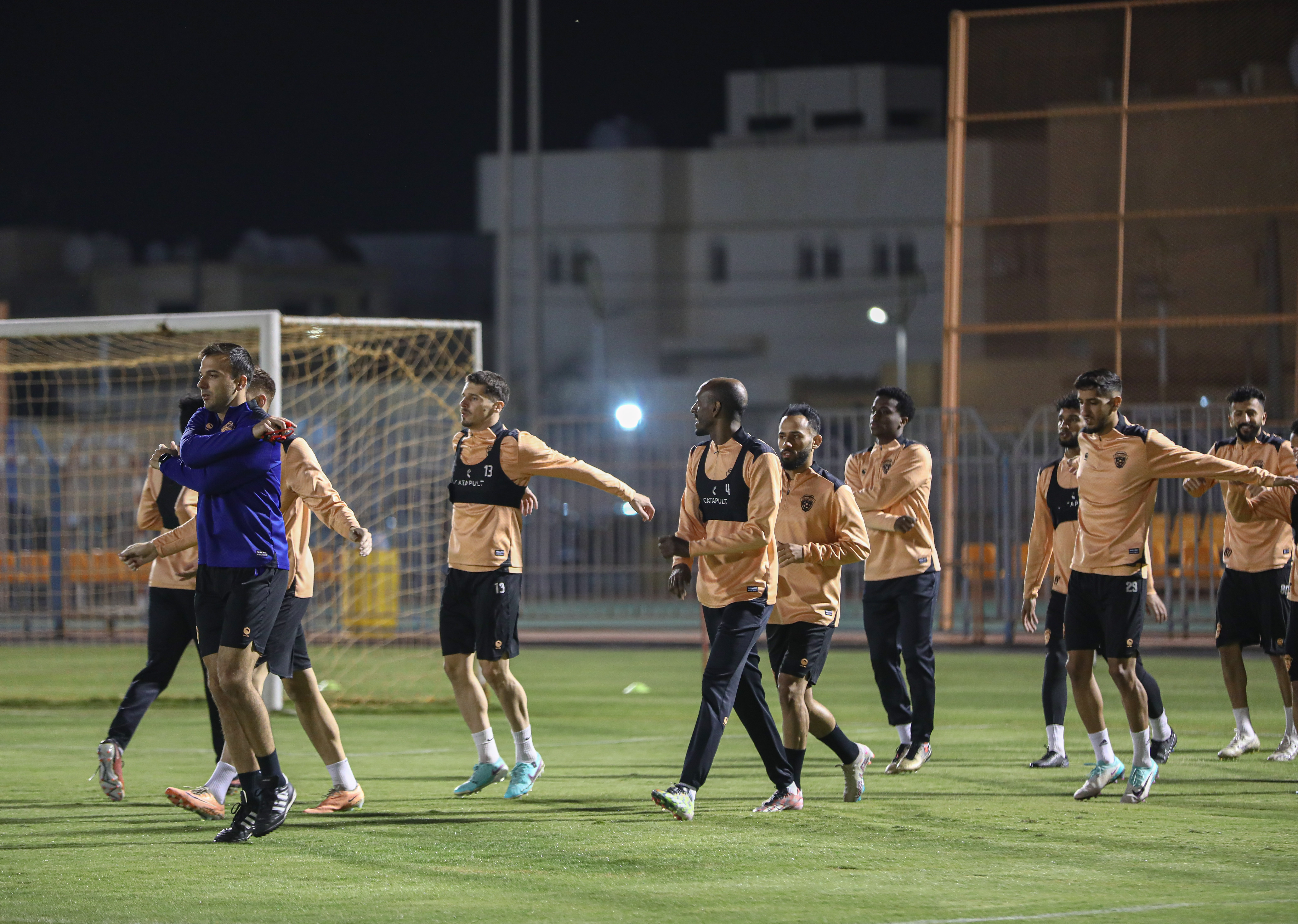 الفيحاء يواصل تدريباته على فترتين صباحية ومسائية