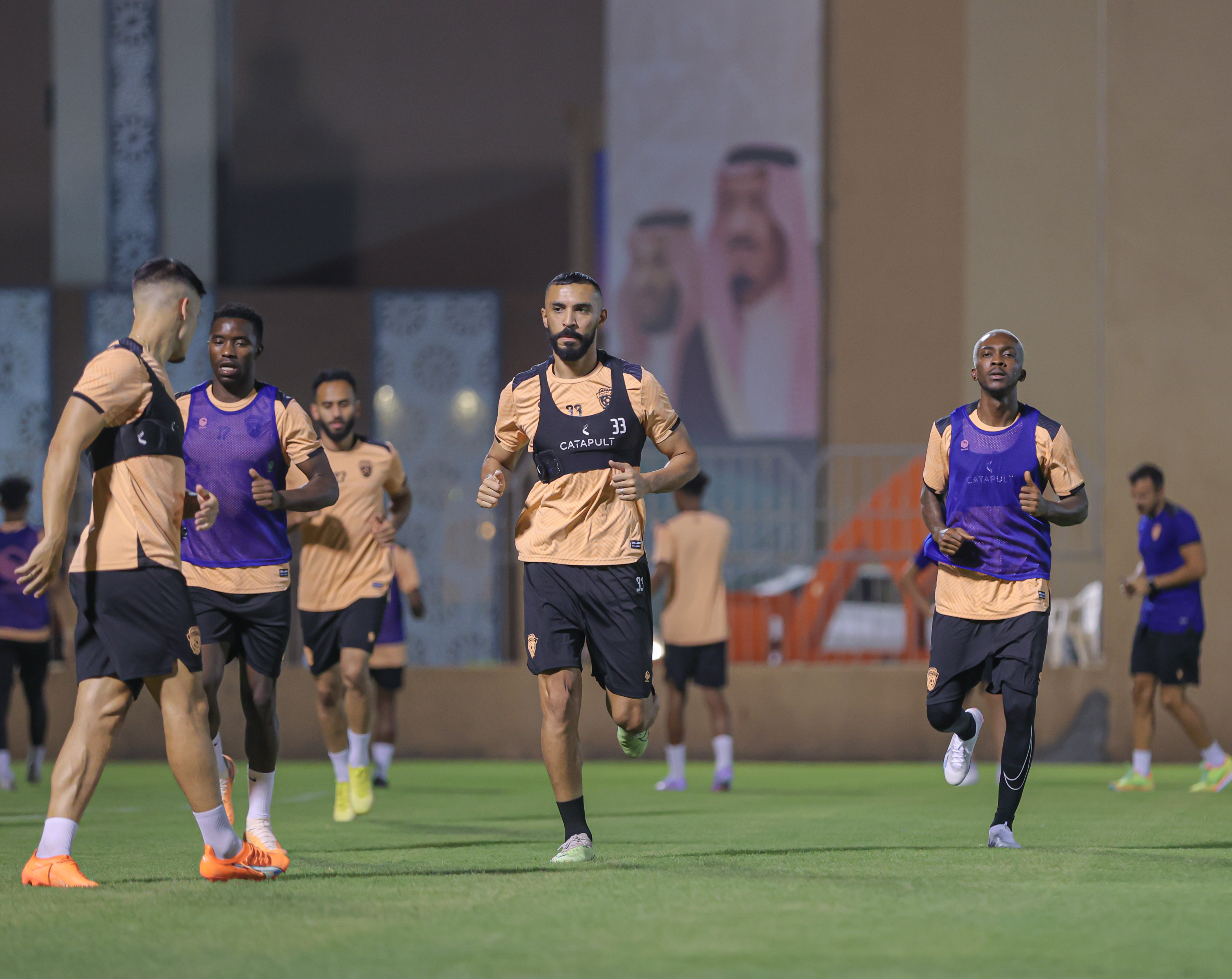 الفيحاء يجري مرانه الرئيس استعداداً لمواجهة الهلال