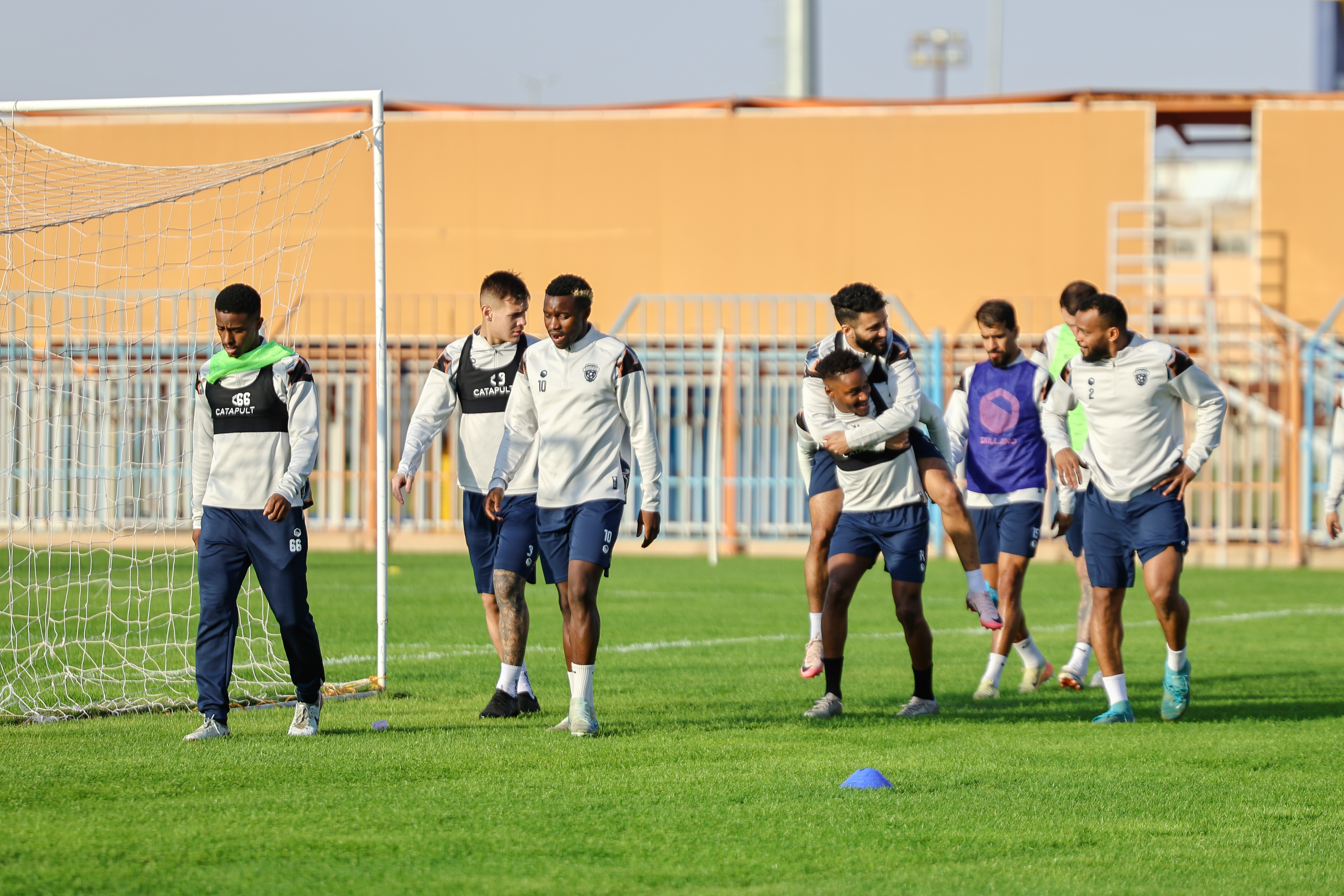 الفيحاء يواصل تدريباته اليومية استعداداً لمواجهة ضمك