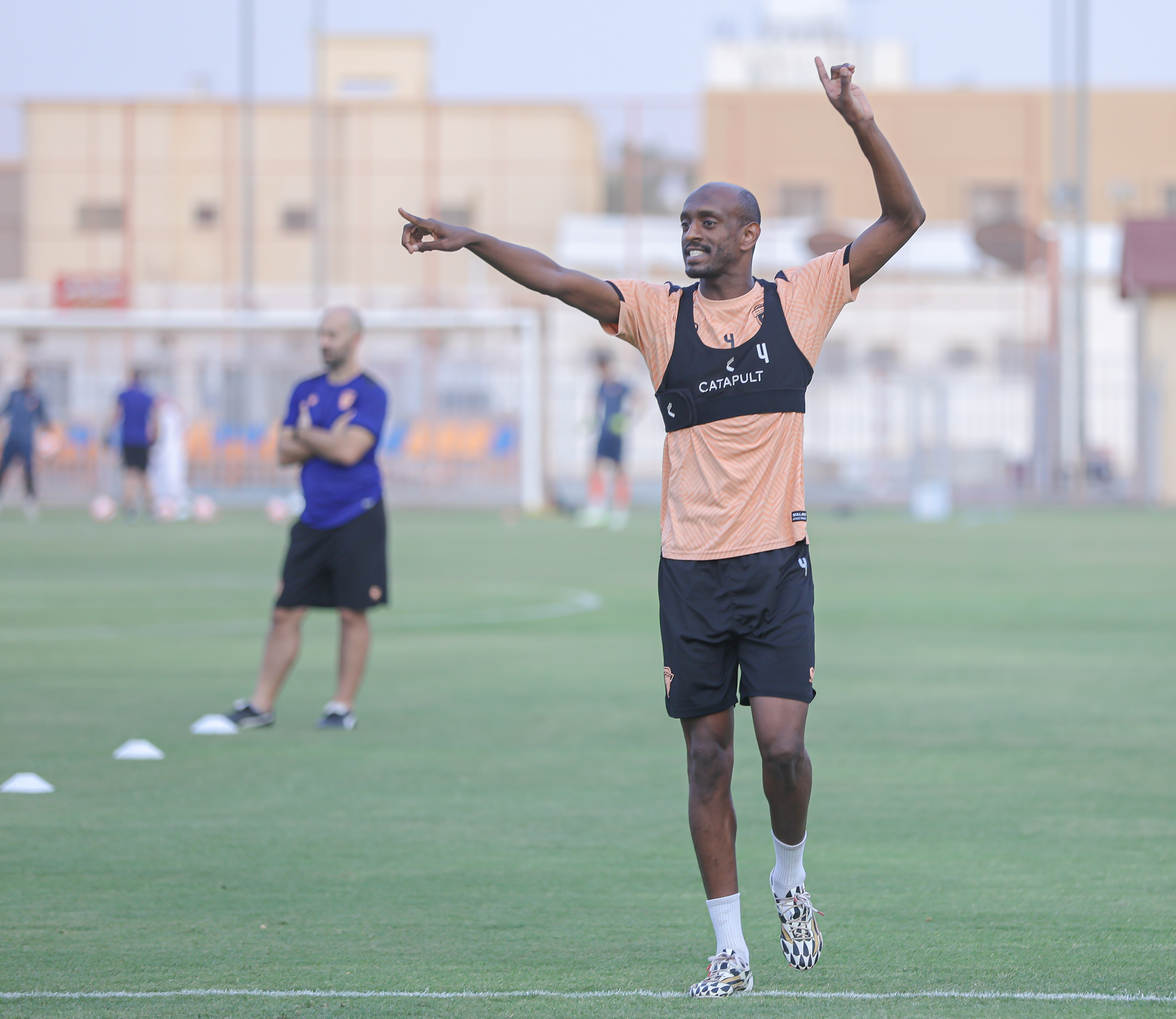 الفيحاء يجري مرانه الرئيس استعداداً لمواجهة الرائد