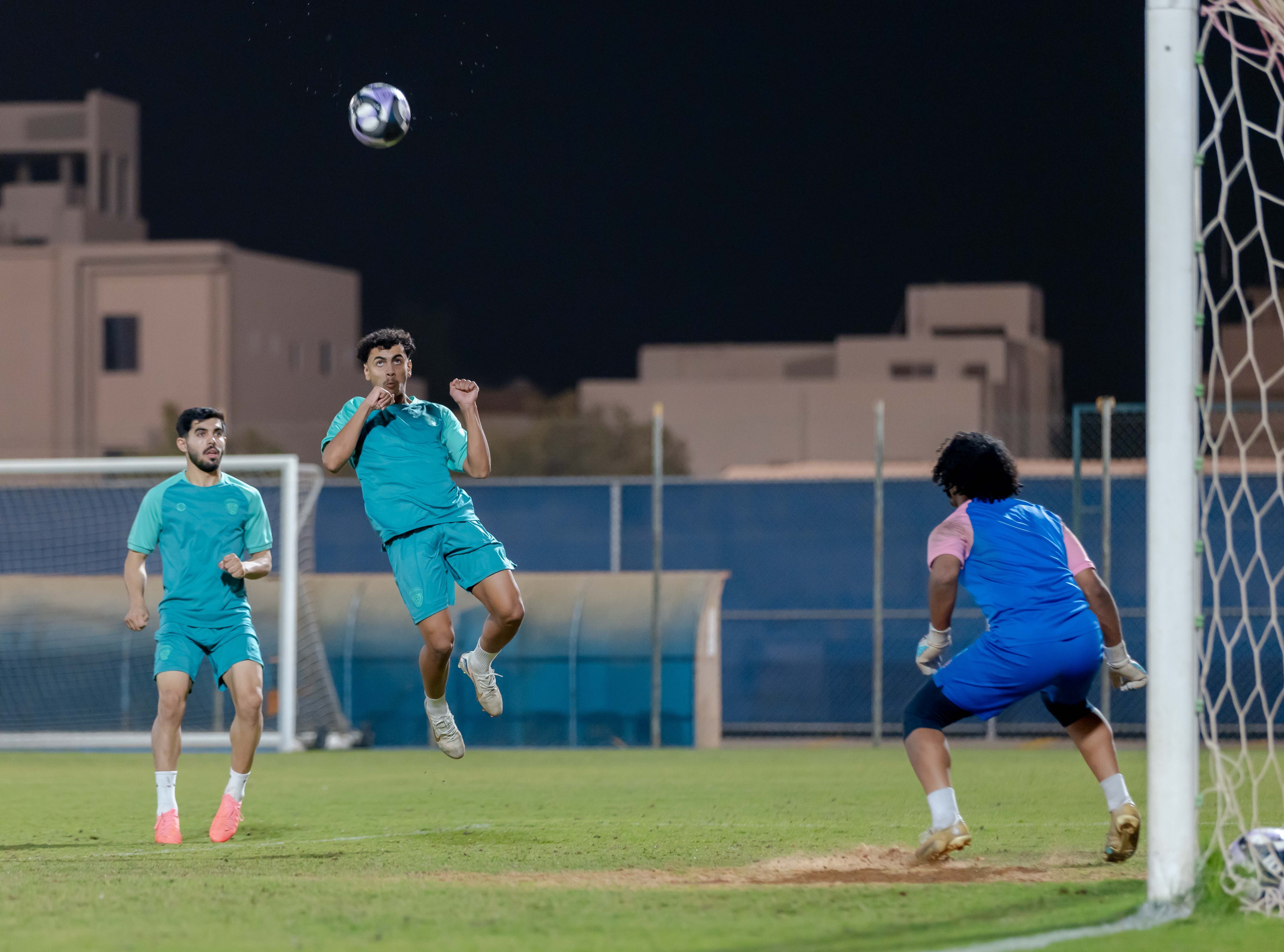 الفيحاء تحت 21 عام يجري تمرينه الرئيس استعداداً لملاقاة العروبة