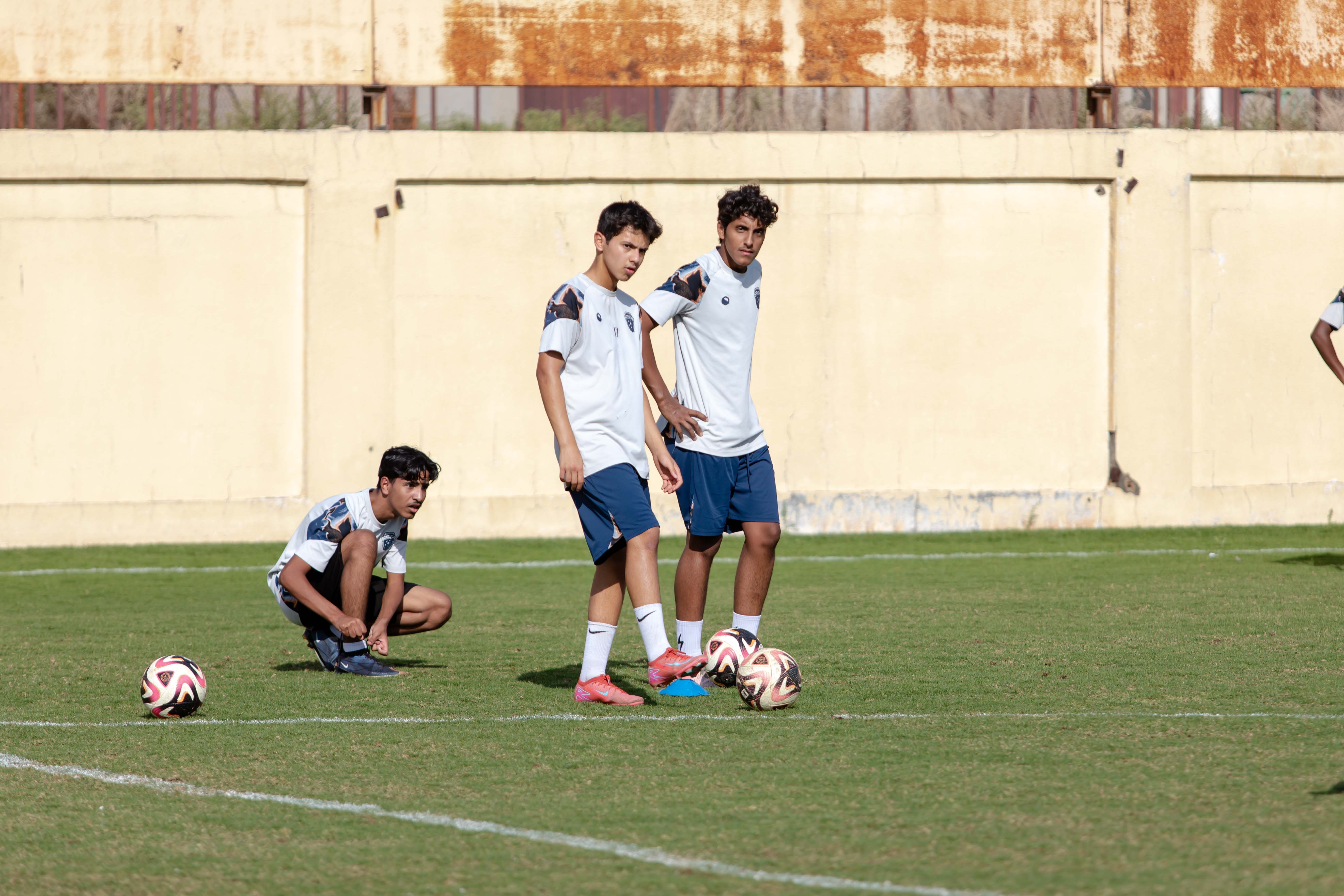 الفيحاء تحت 15 سنة يواصل تحضيراتة لمواجهة نظيره نادي الفتح