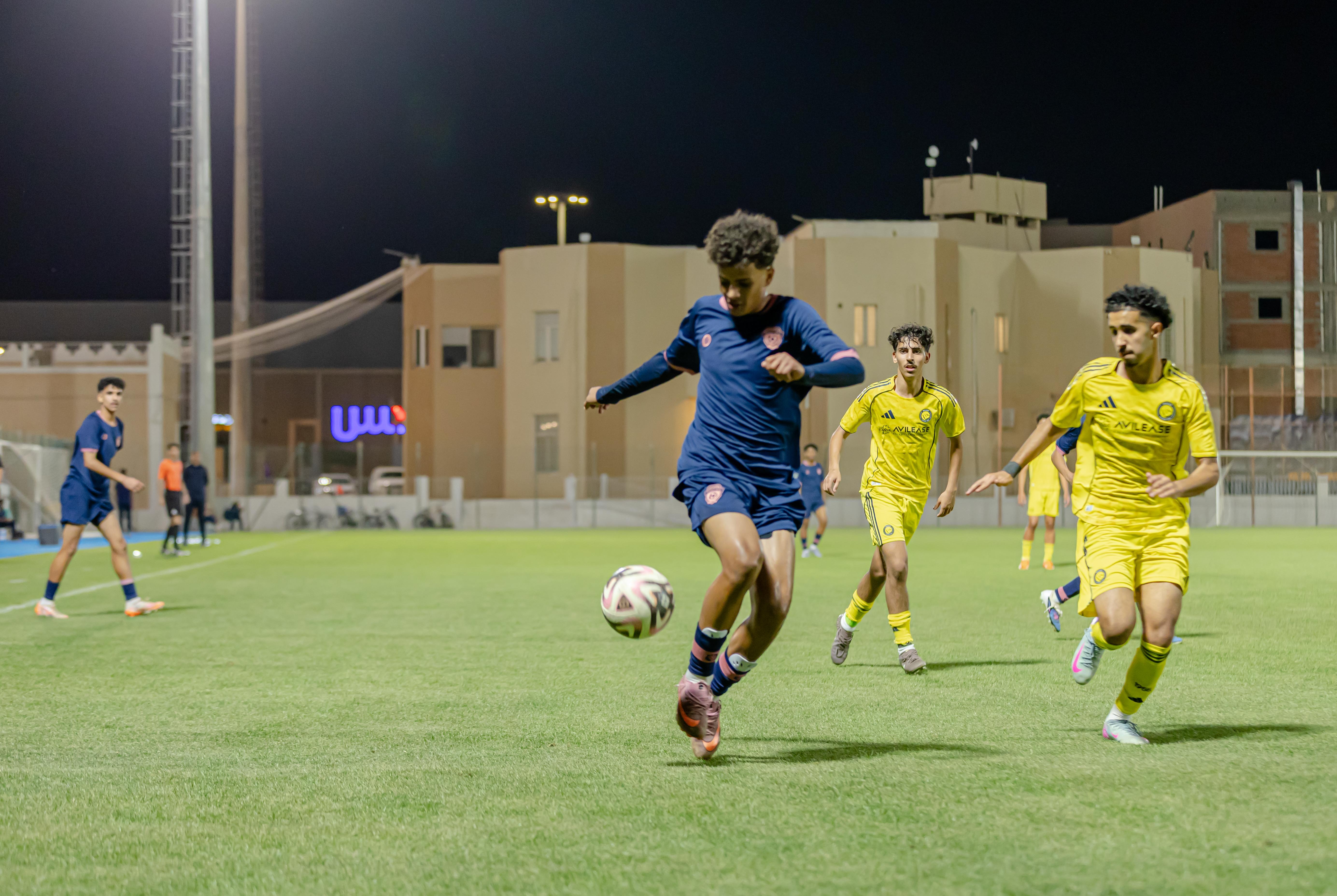 الفيحاء تحت 16 سنة يخسر لقاء نظيره نادي النصر