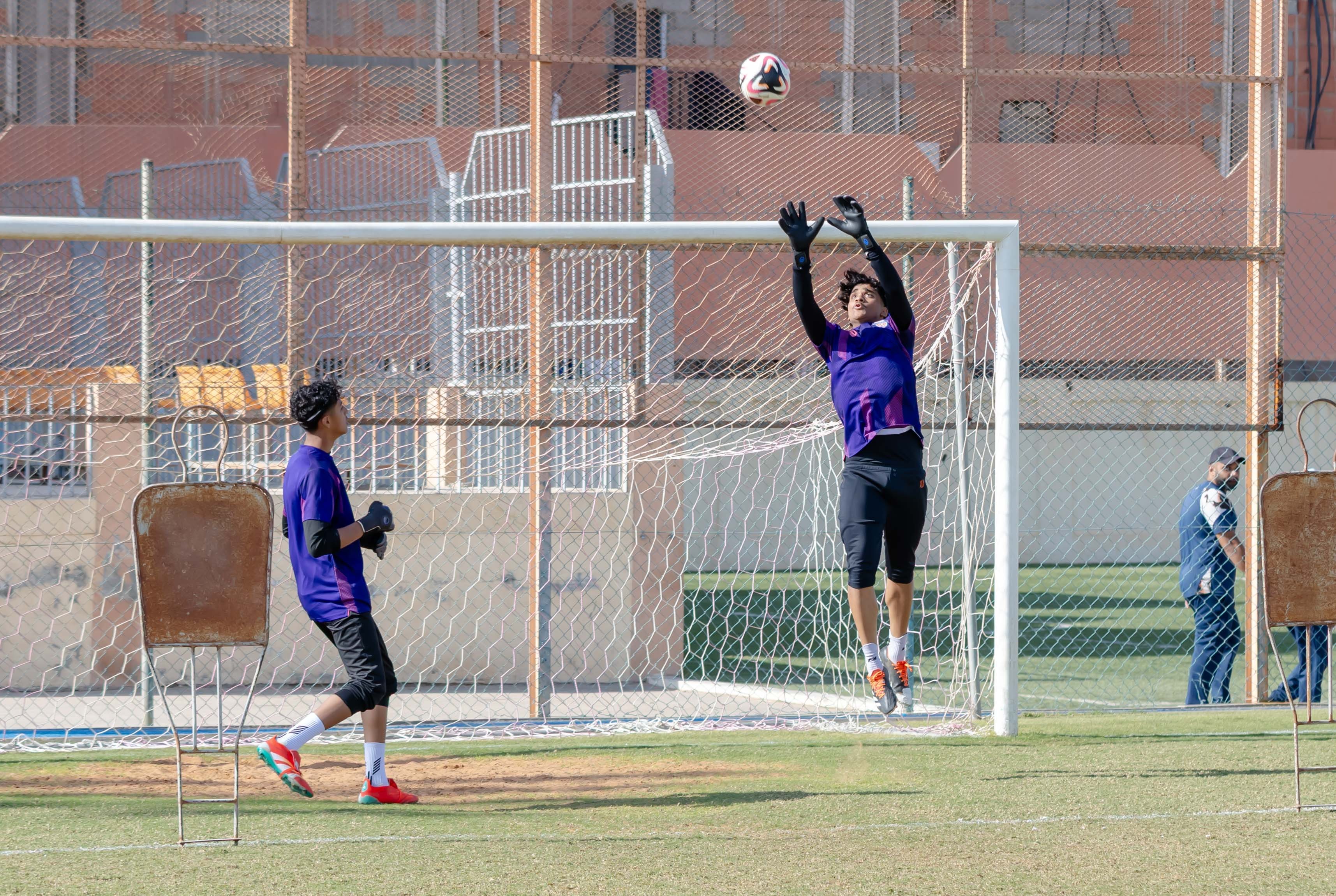الفيحاء تحت 17 سنة يجري تمرينه الرئيس لمواجهة نظيره نادي القنفذة