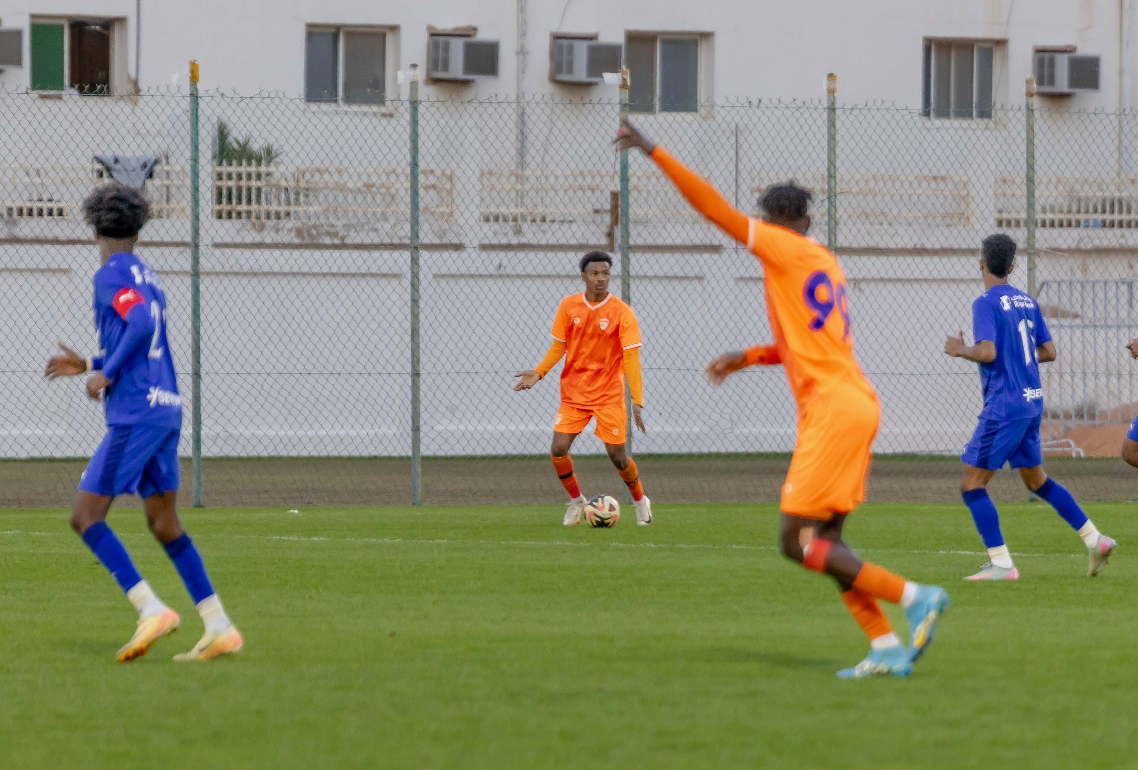 الفيحاء تحت 18 سنة يخسر لقاء نظيرة نادي الهلال