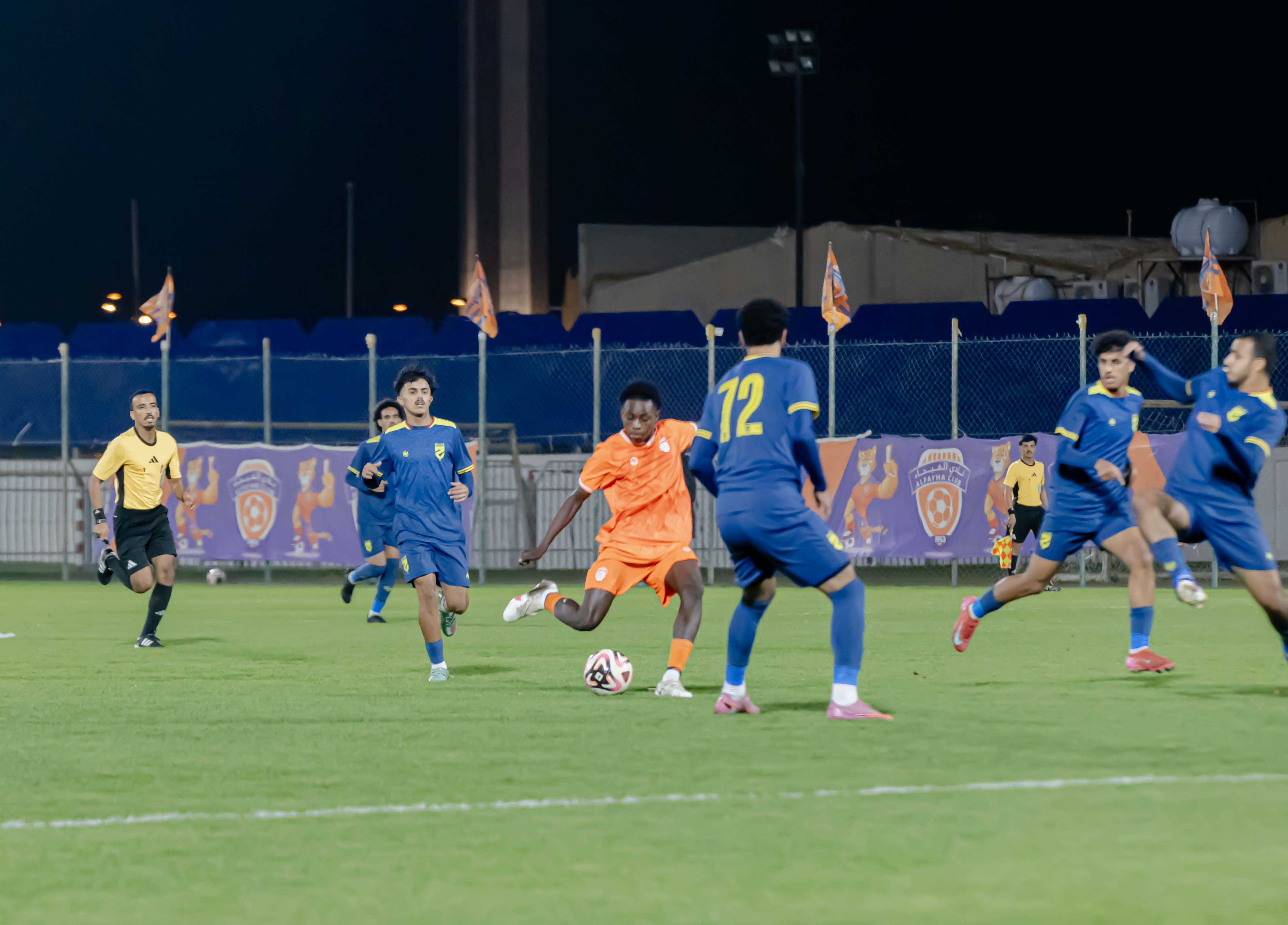 الفيحاء تحت 18 سنة يتعادل ايجابياً مع نظيرة نادي الحزم