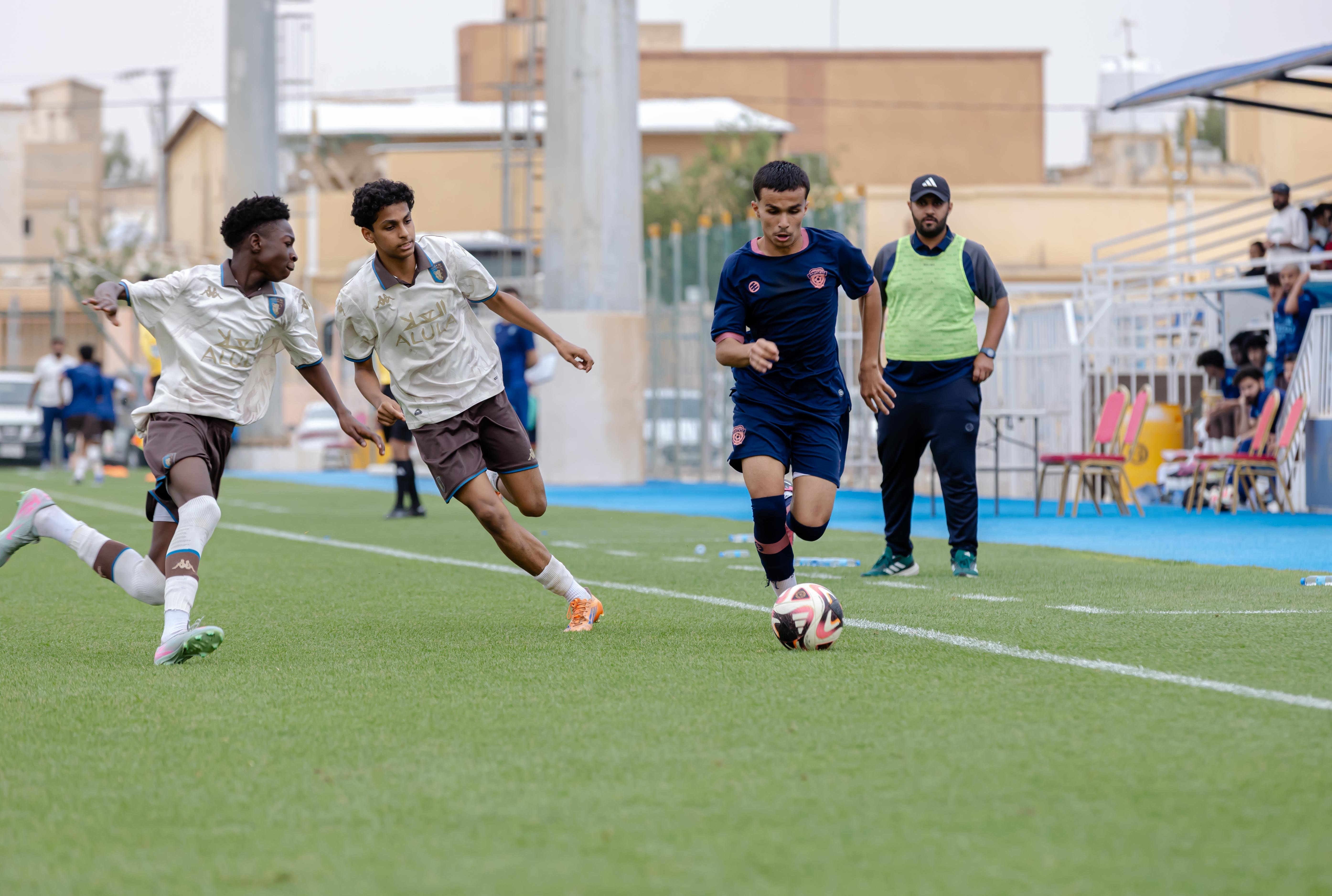 الفيحاء تحت 15 سنة يكسب لقاء نظيره نادي العلا