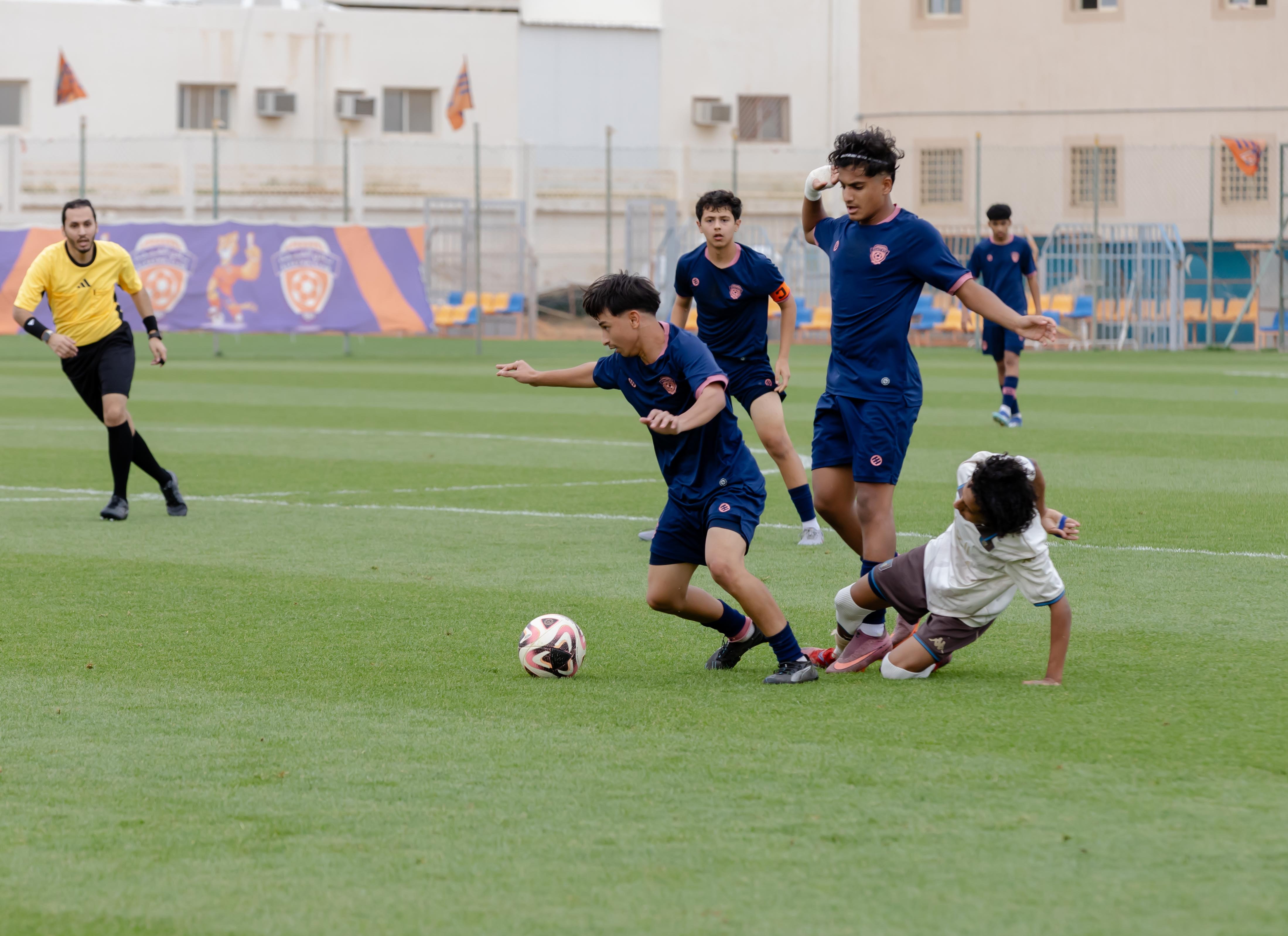 الفيحاء تحت 15 سنة يكسب لقاء نظيره نادي العلا