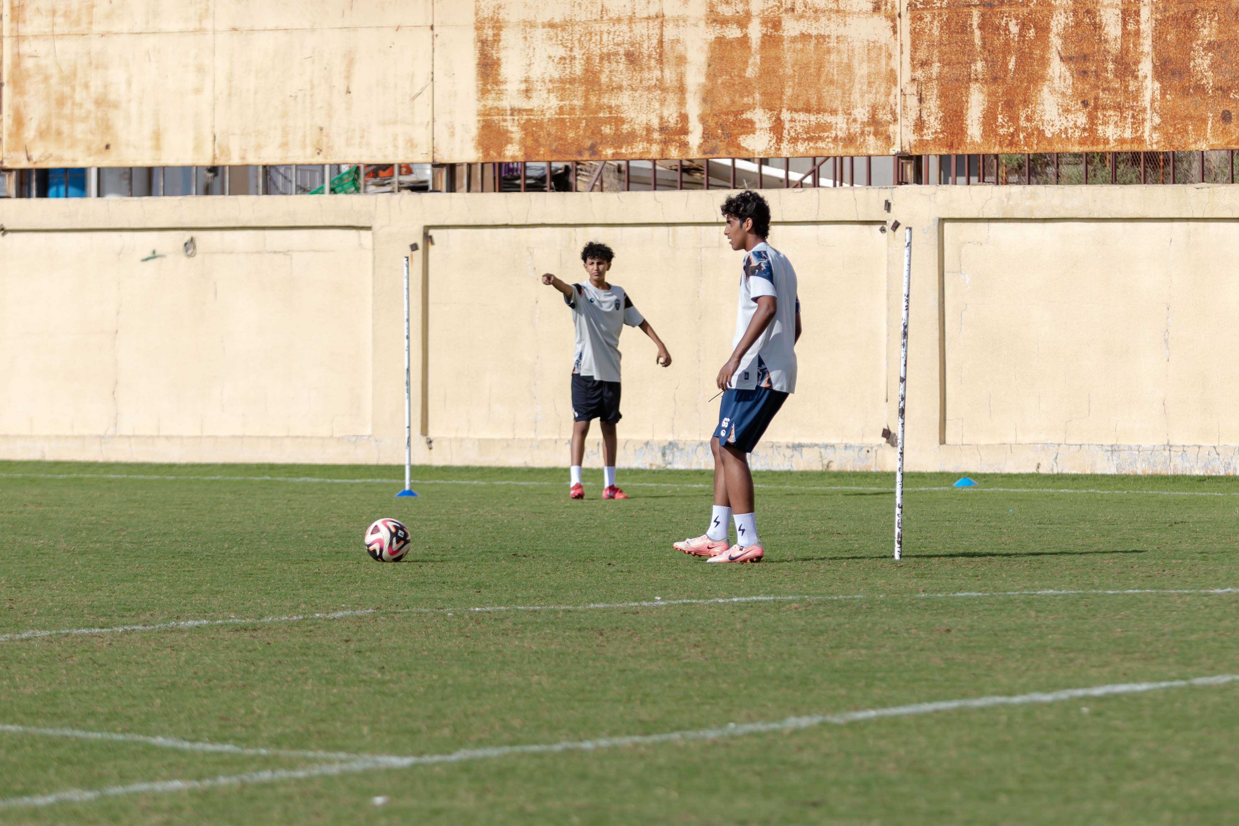 الفيحاء تحت 15 سنة يواصل تحضيراتة لمواجهة نظيره نادي الفتح