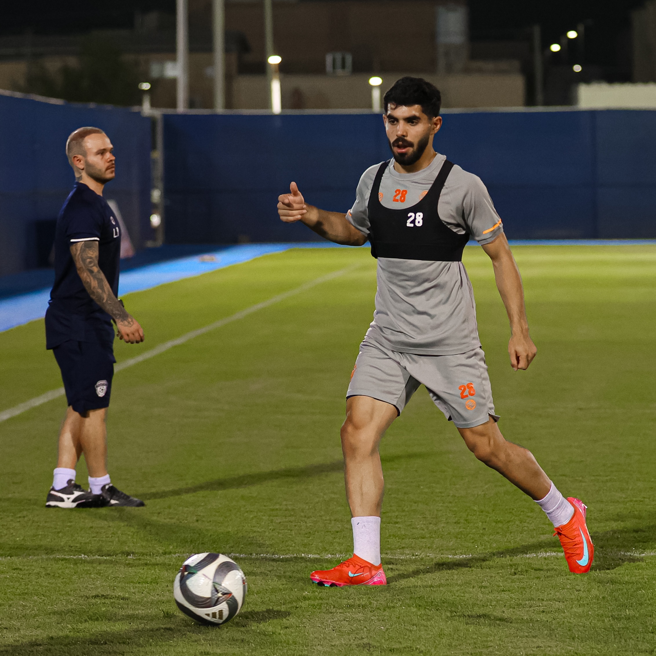 الفيحاء يجري تمرينه الرئيس استعداداً لمواجهة الإتحاد
