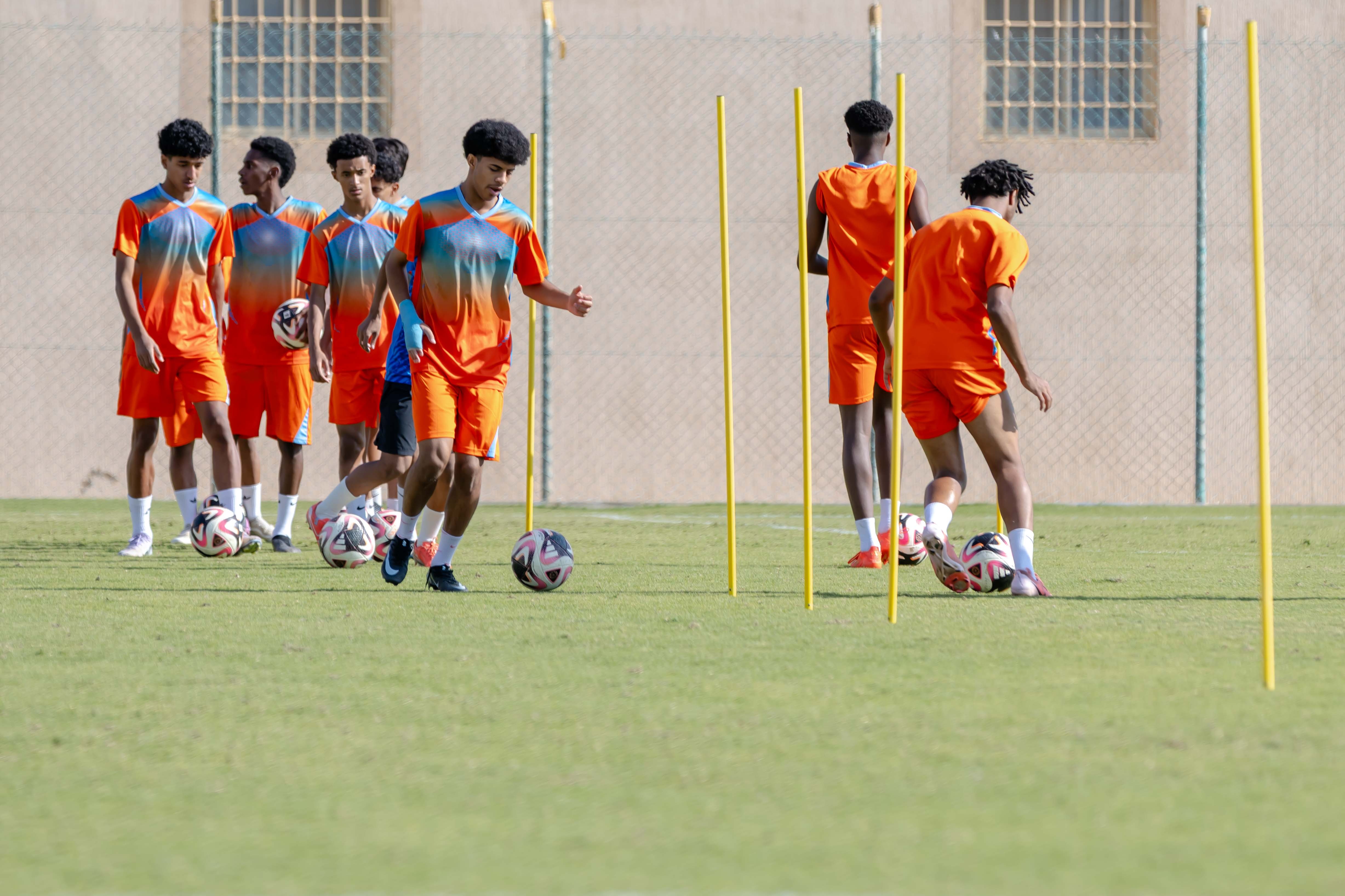 الفيحاء تحت 17 سنة يجري تمرينه الرئيس لمواجهة نظيره نادي القنفذة