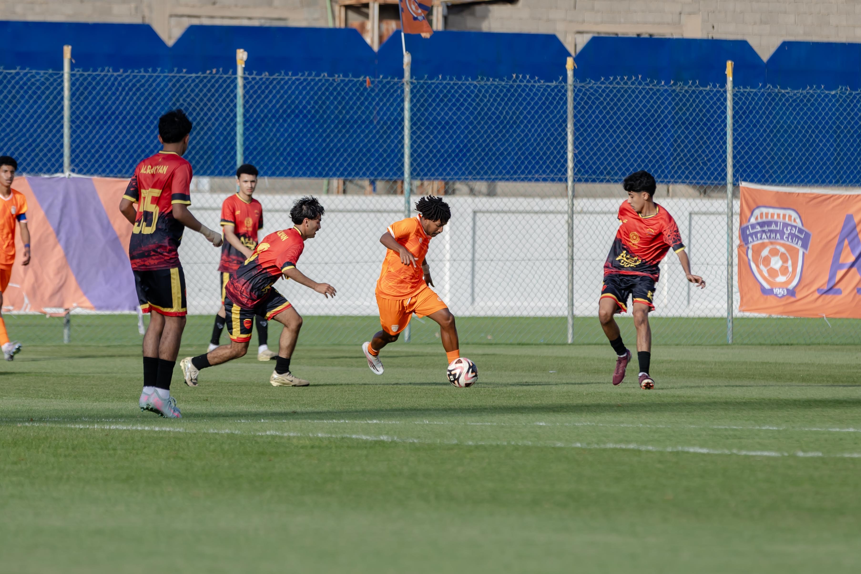 الفيحاء تحت 17 سنة يكسب لقاء نظيرة نادي الريان