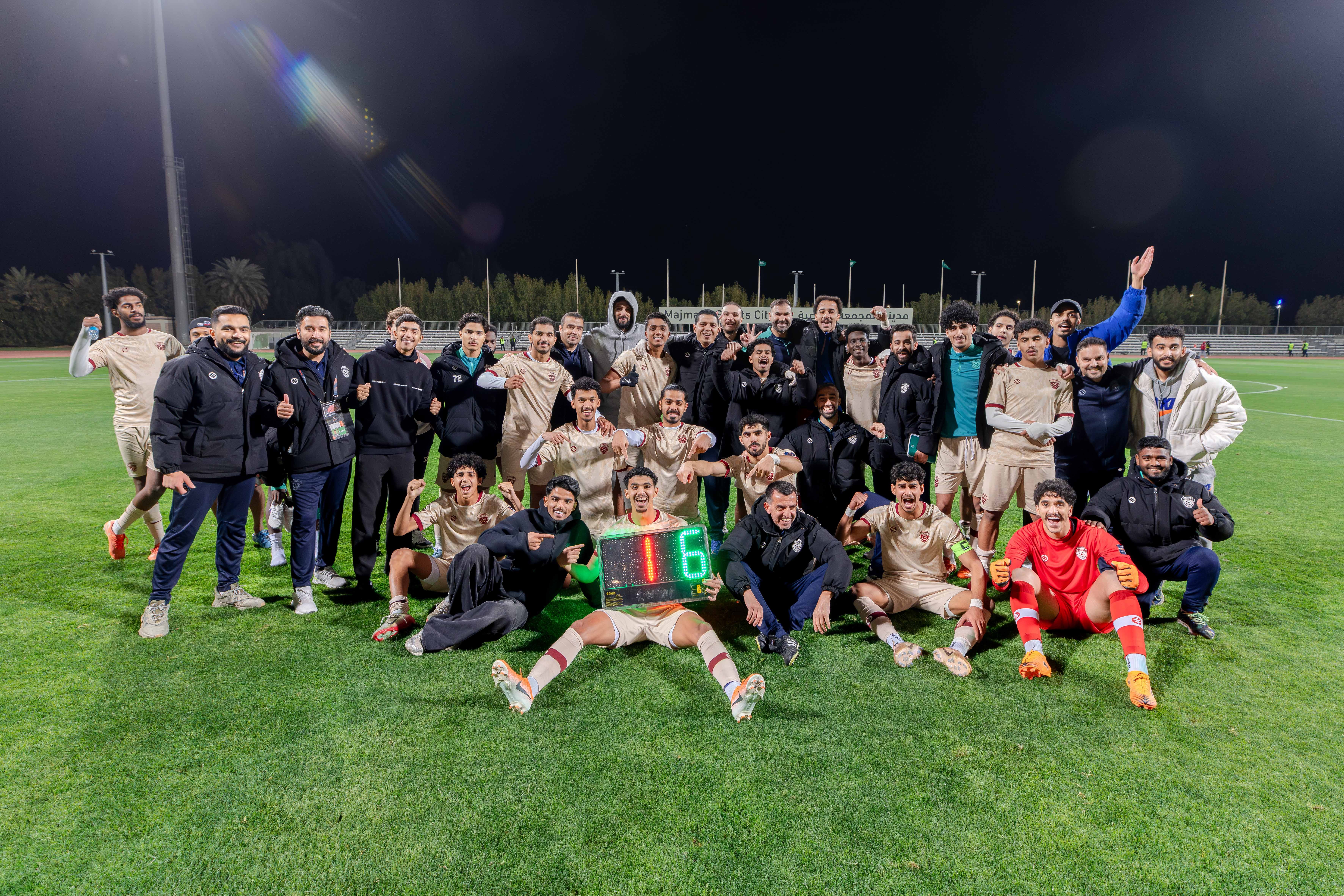 الفيحاء تحت 21 عامًا يكسب لقاء نظيره الخليج ضمن الجولة الثامنة عشر من دوري جوي للنخبة U21