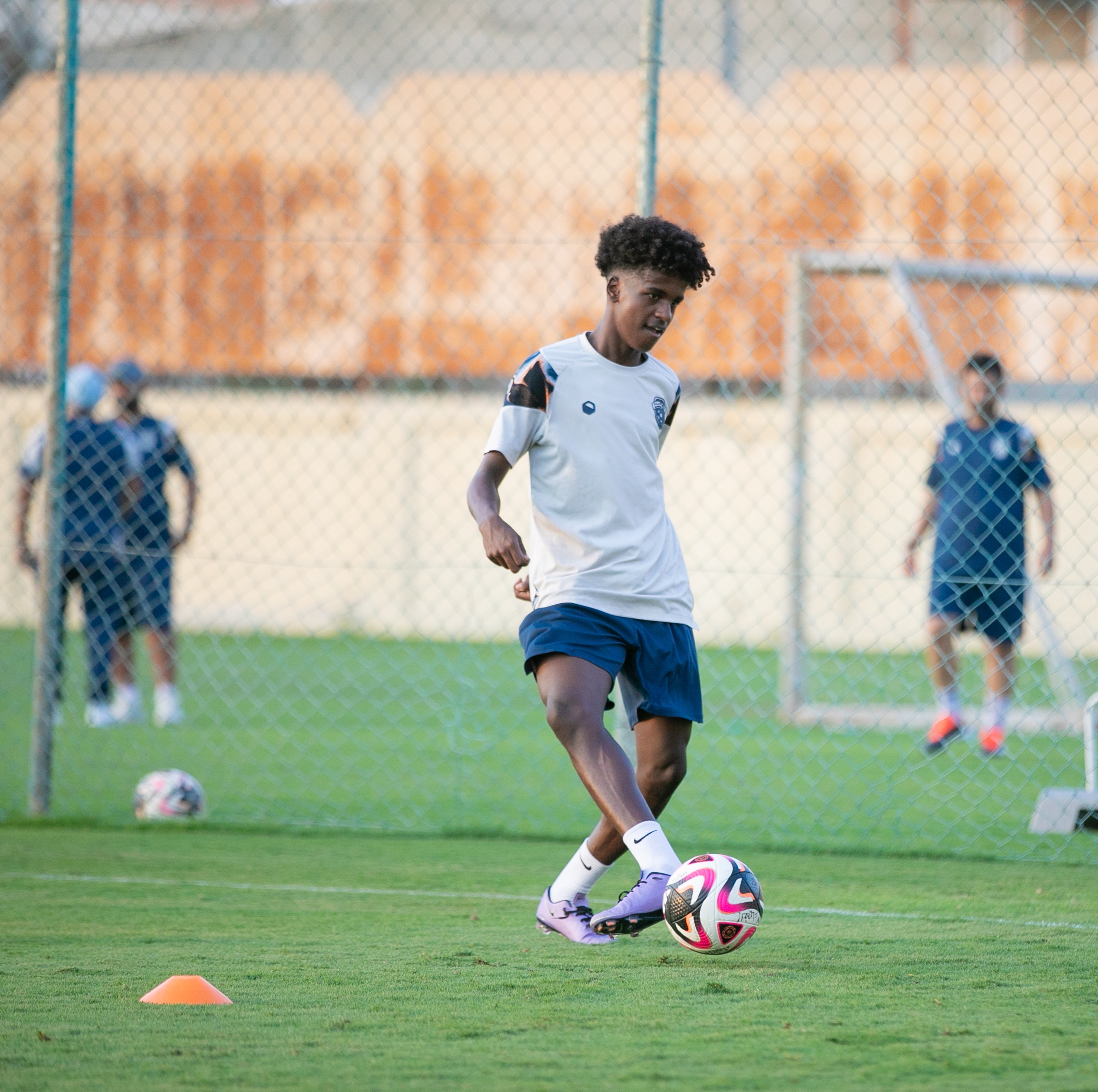 الفيحاء تحت 17 سنة يواصل تحضيراته اليومية لمواجهة نظيره نادي الجيل