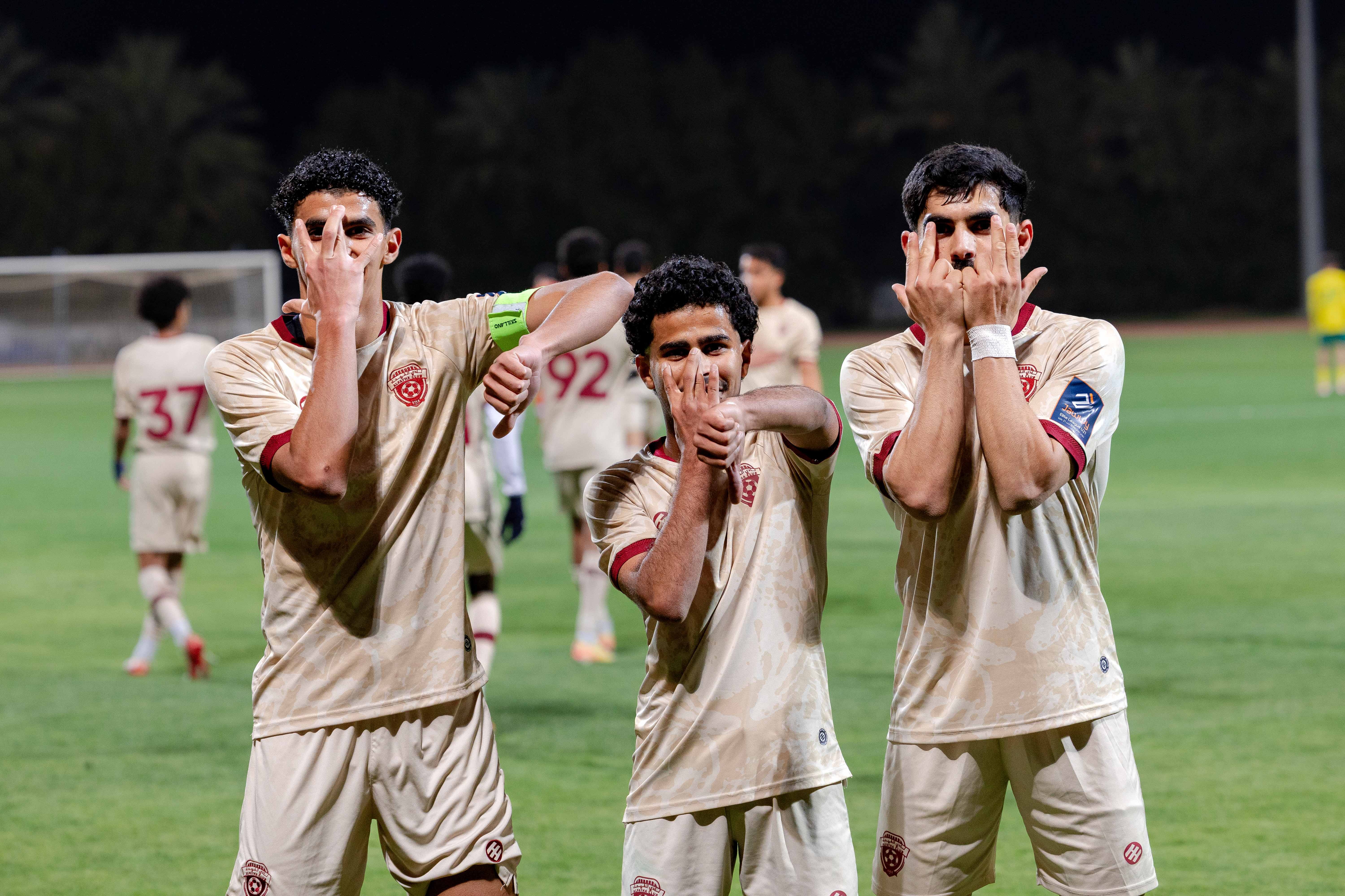 الفيحاء تحت 21 عامًا يكسب لقاء نظيره الخليج ضمن الجولة الثامنة عشر من دوري جوي للنخبة U21