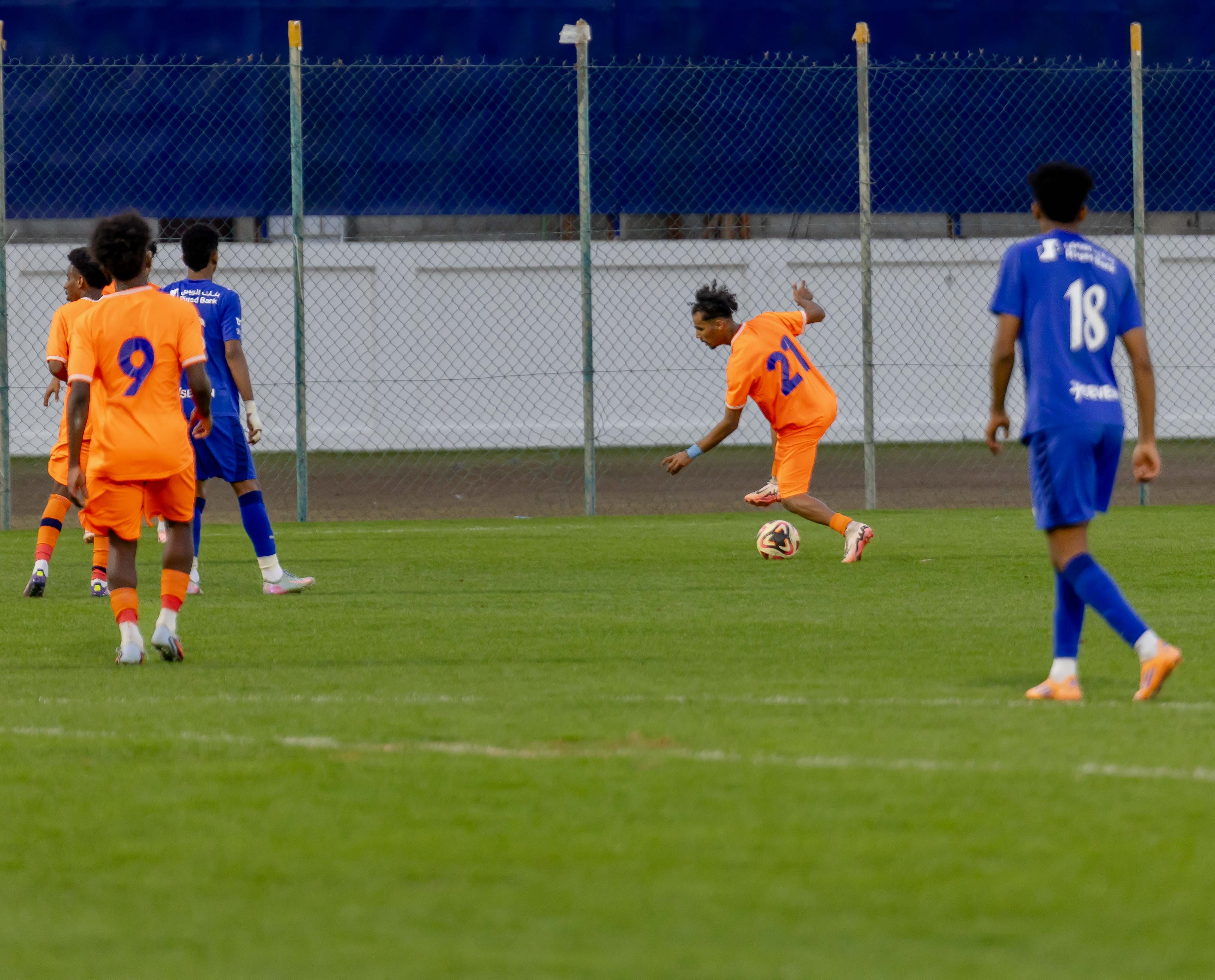 الفيحاء تحت 18 سنة يخسر لقاء نظيرة نادي الهلال