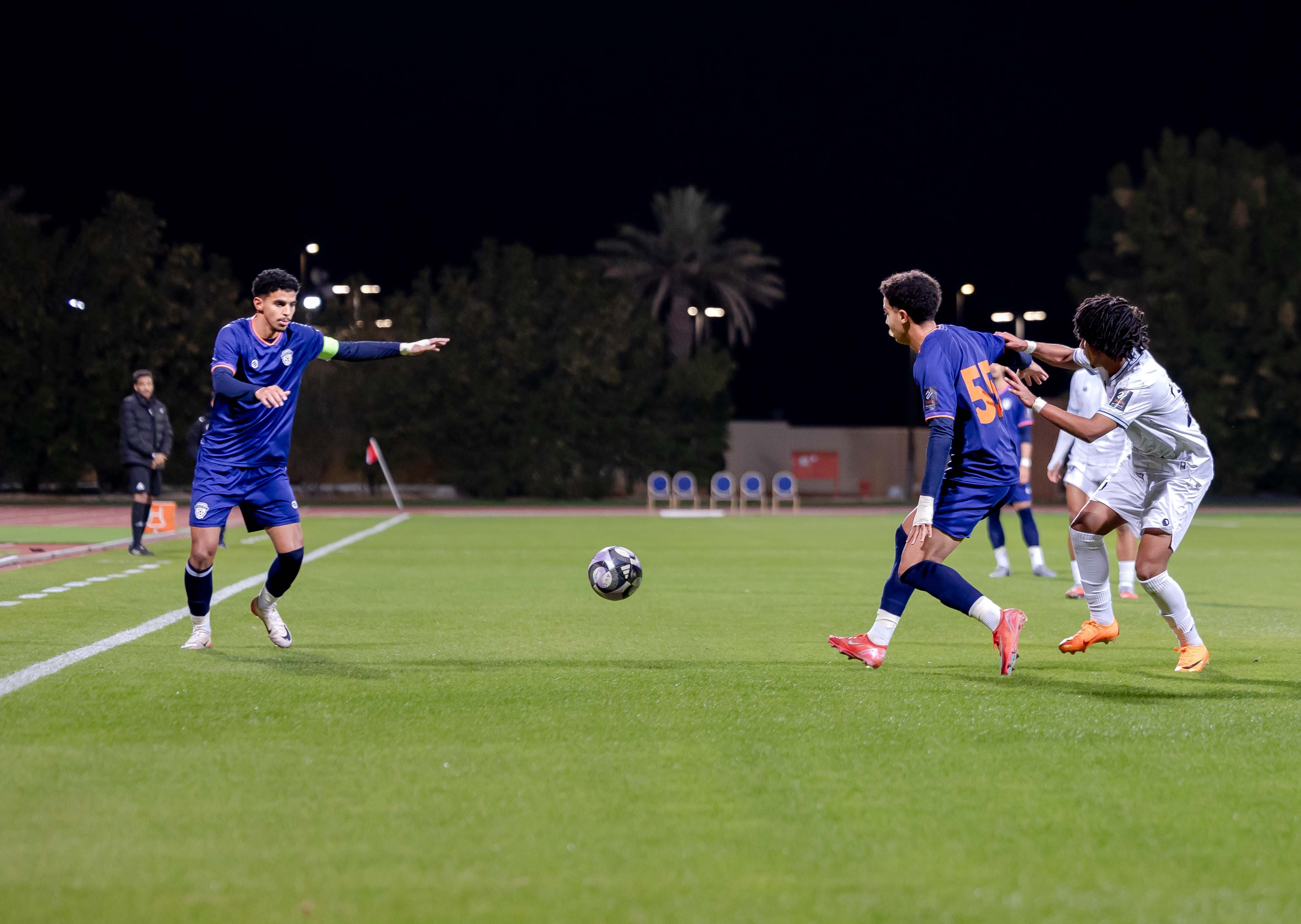 الفيحاء تحت 21 عامًا يخسر لقاء نظيره الاخدود ضمن الجولة الحادية عشر من دوري جوي للنخبة U21 .