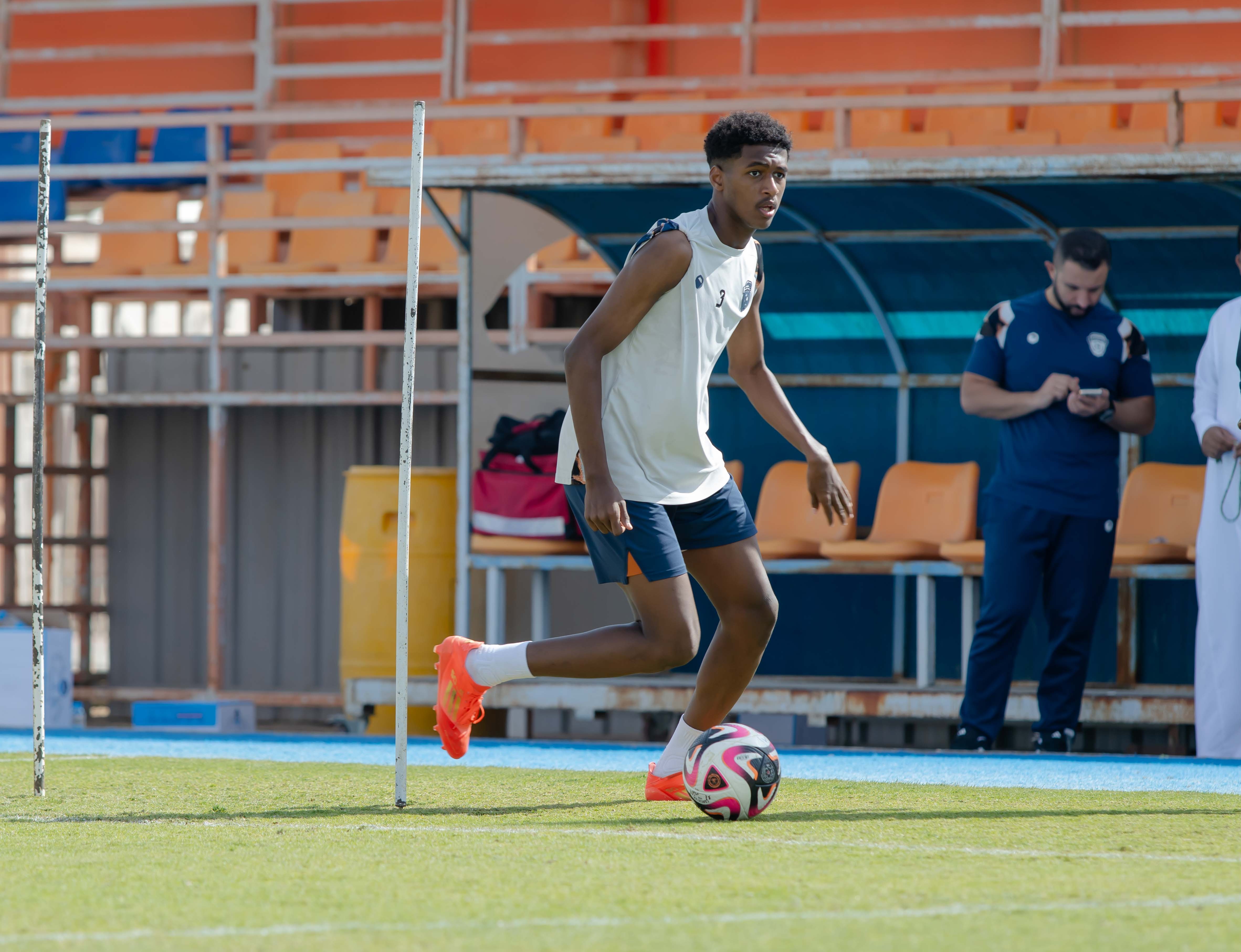 الفيحاء تحت 17 سنة يجري تمرينه الرئيس لمواجهة نظيره نادي الامجاد