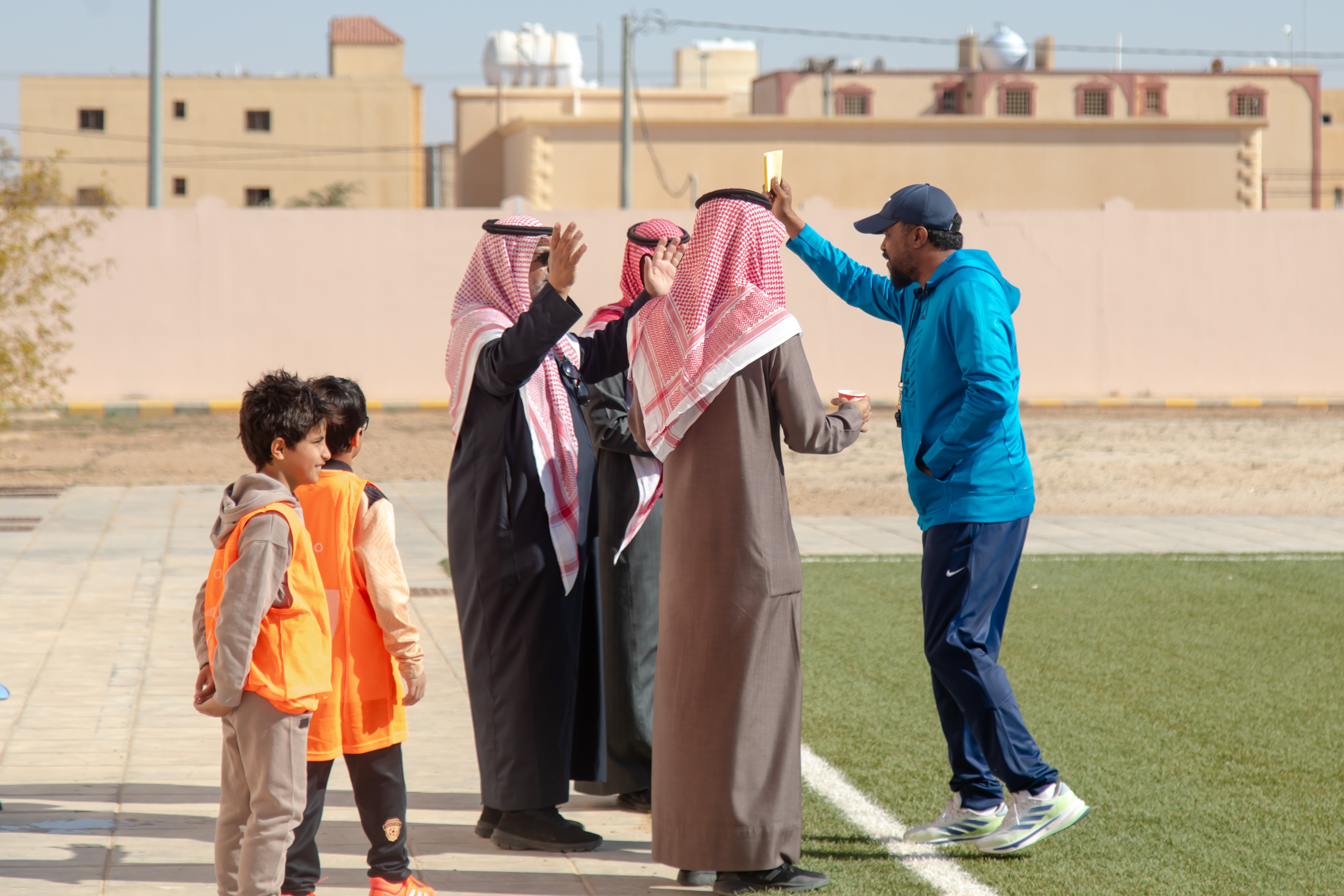 في إطار مبادرة الحضور الجماهيري التي ينظمها مجلس الجمهور الفيحاوي، الفيحاء يرعى دوري "فهود المجمعة"