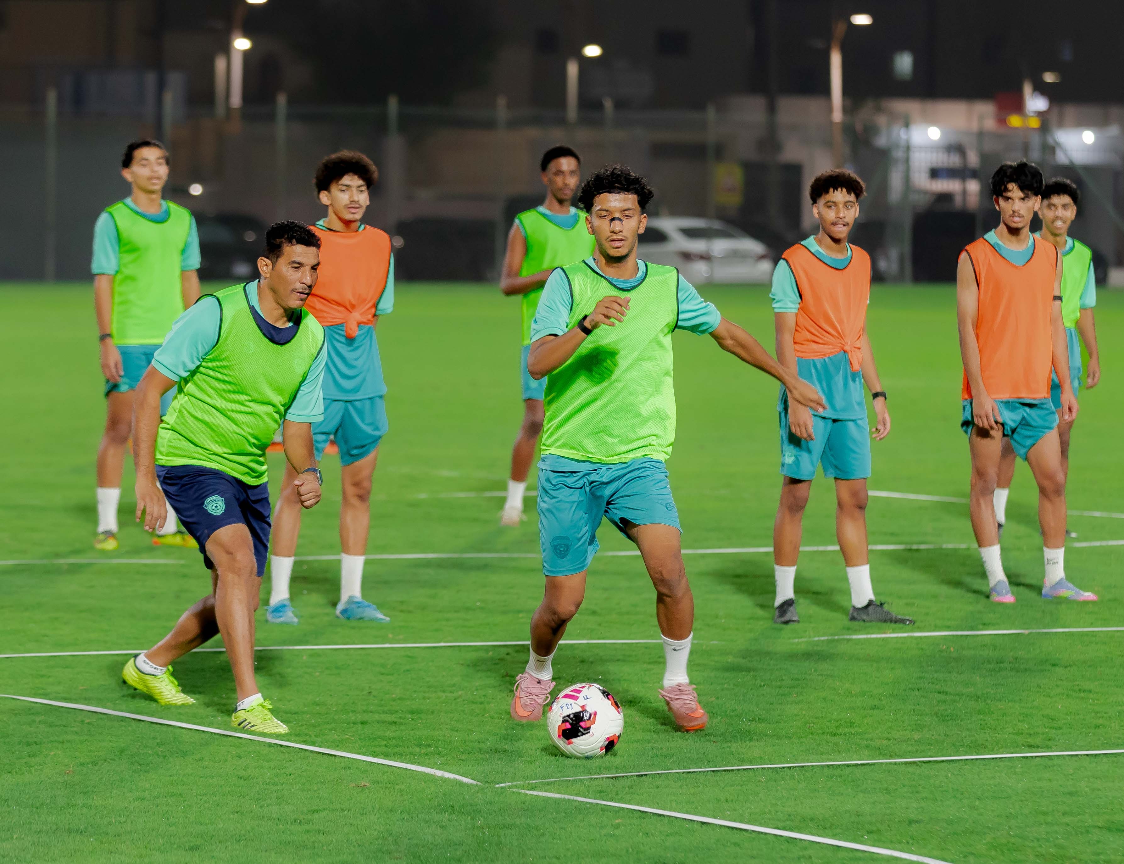 الفيحاء U21 يواصل تحضيراته استعدادًا لملاقاة العروبة