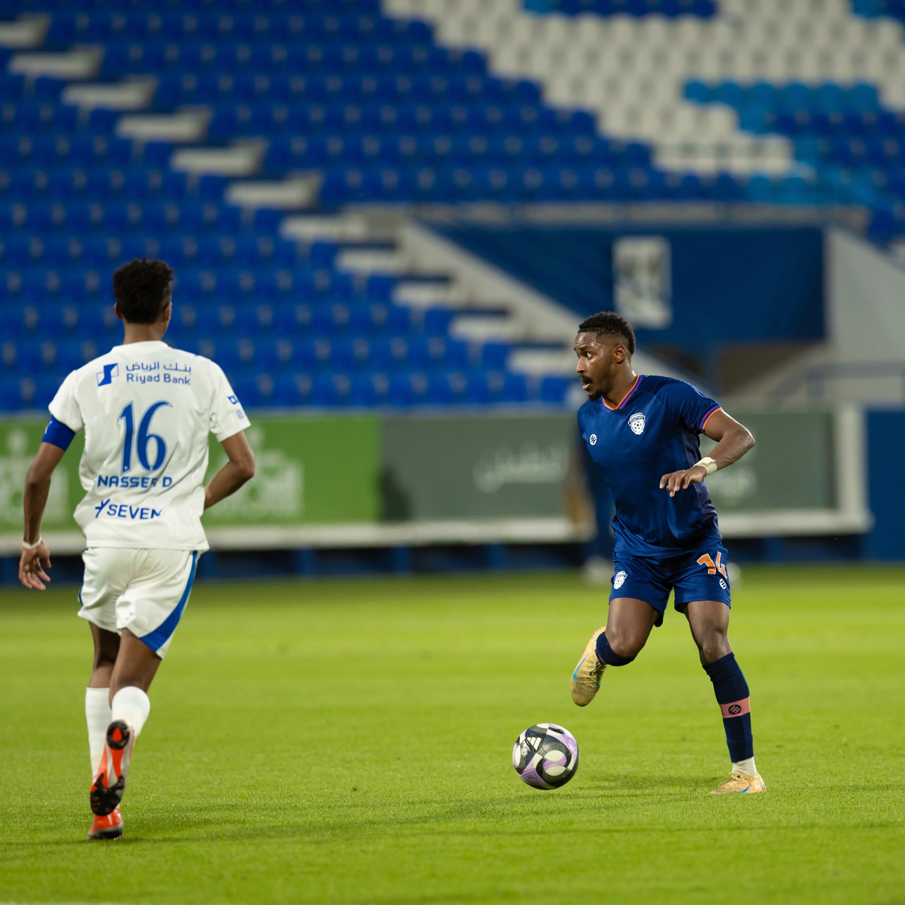 الفيحاء يخسر ودية الهلال بهدفين مقابل هدف