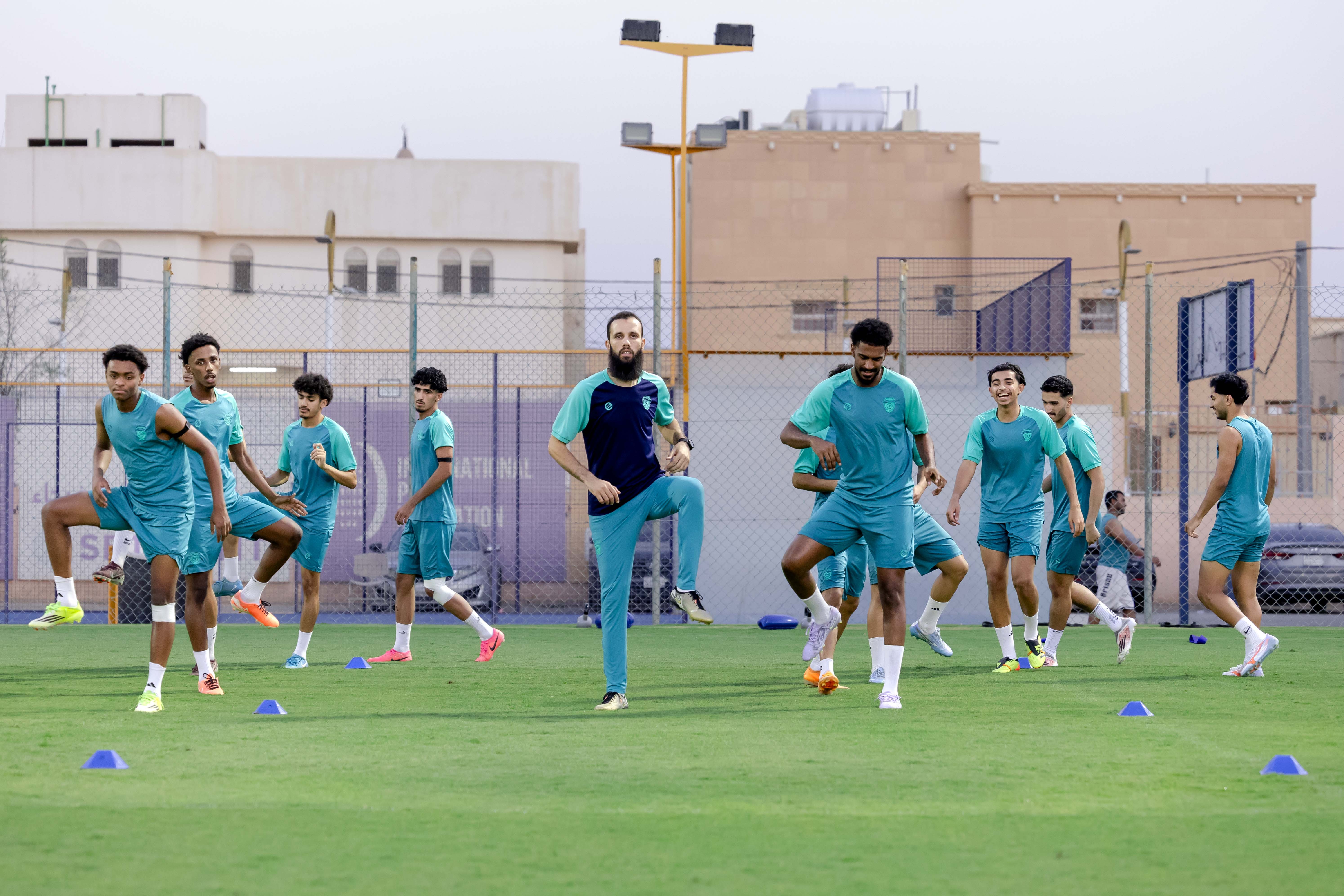 الفيحاء U21 يُجري تمرينه الرئيس استعدادًا لملاقاة النجمة .