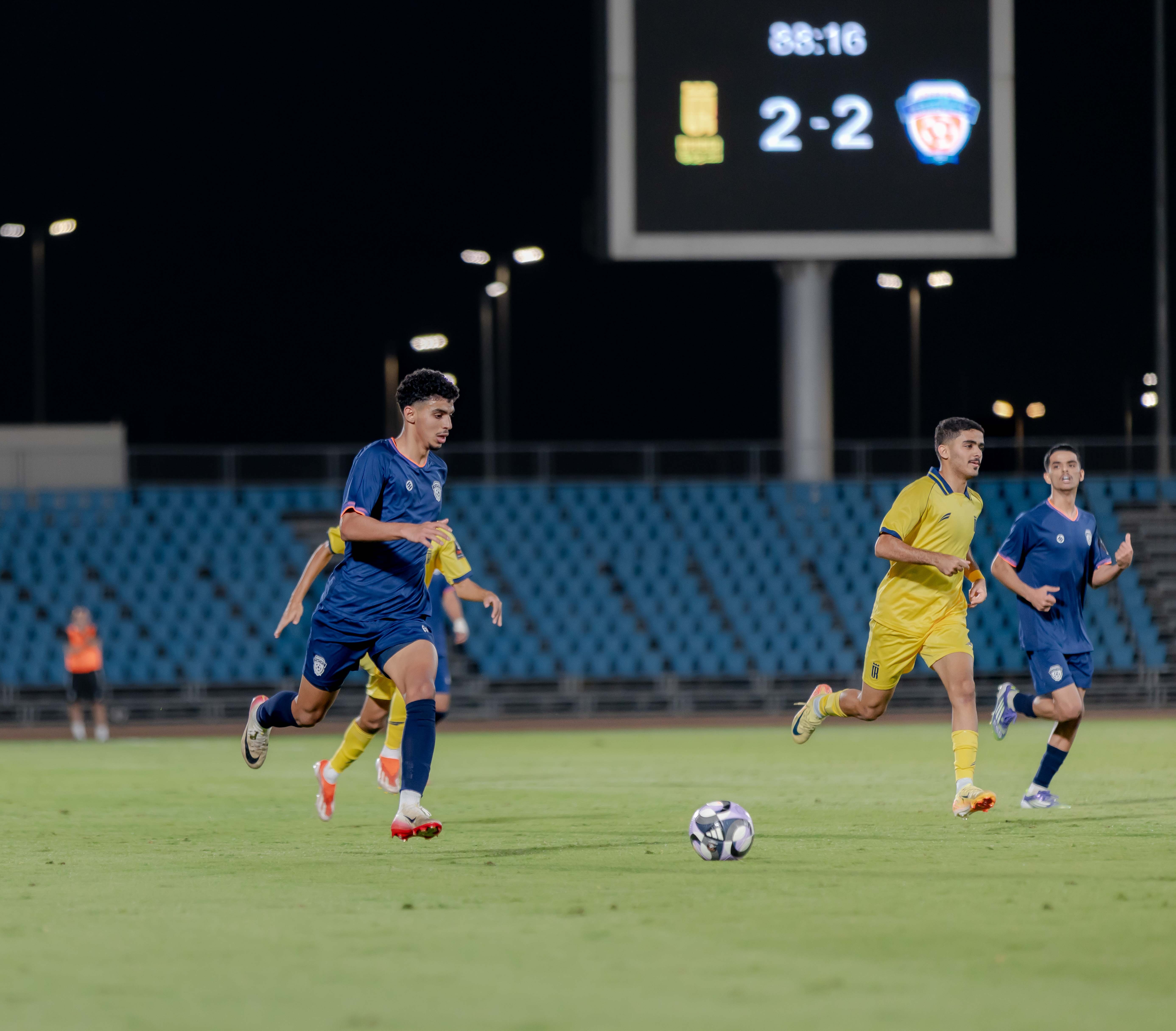 الفيحاء يخسر مواجهته من أمام العروبة بثلاثة أهداف مقابل هدفين على ملعب جامعة الجوف