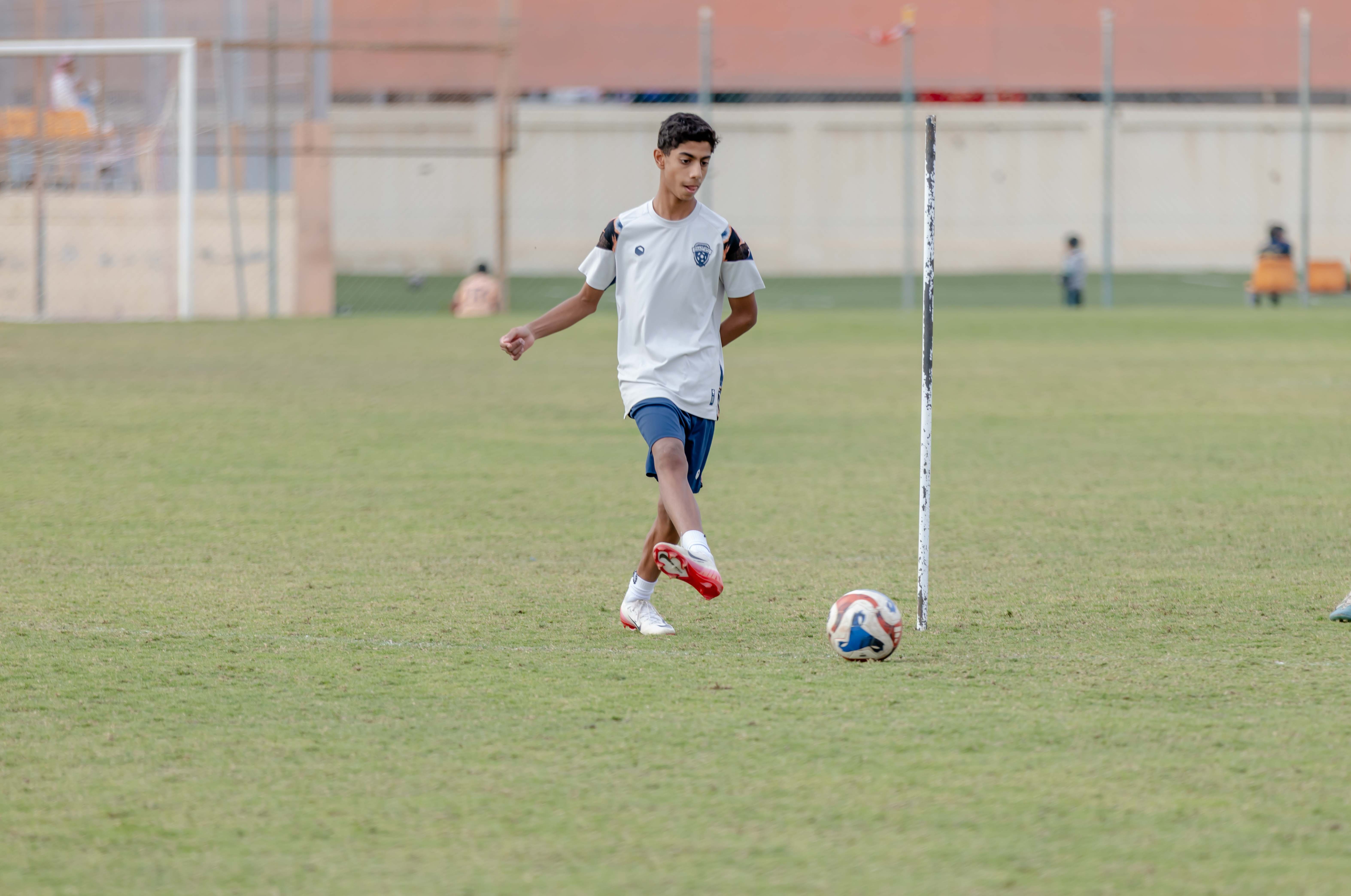 الفيحاء تحت 15 سنة يجري تمرينه الرئيس لمواجهة نظيره نادي الهلال