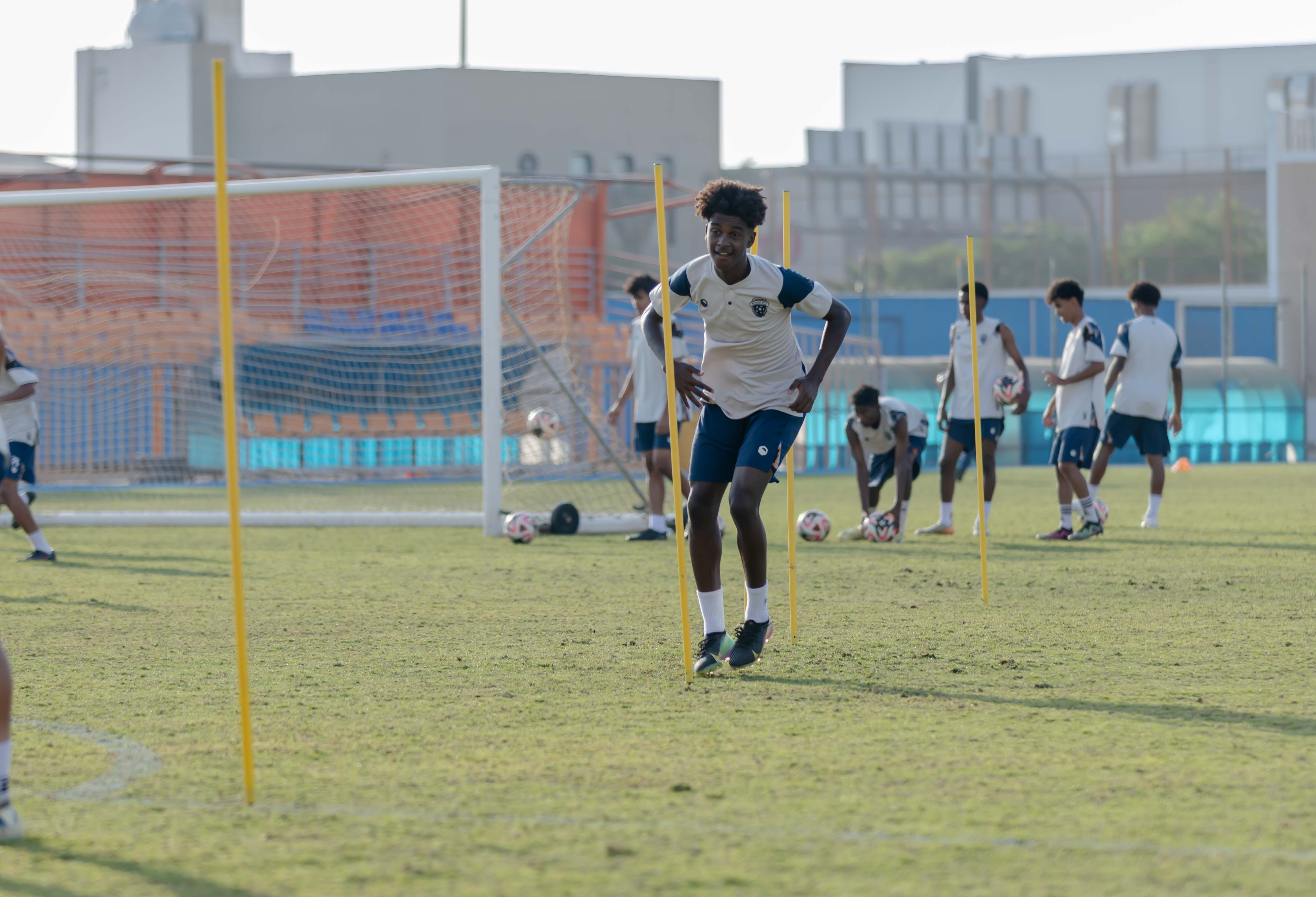 الفيحاء تحت 17 سنة يواصل تحضيراته لمواجهة نظيره نادي هجر لمواجهة هجر