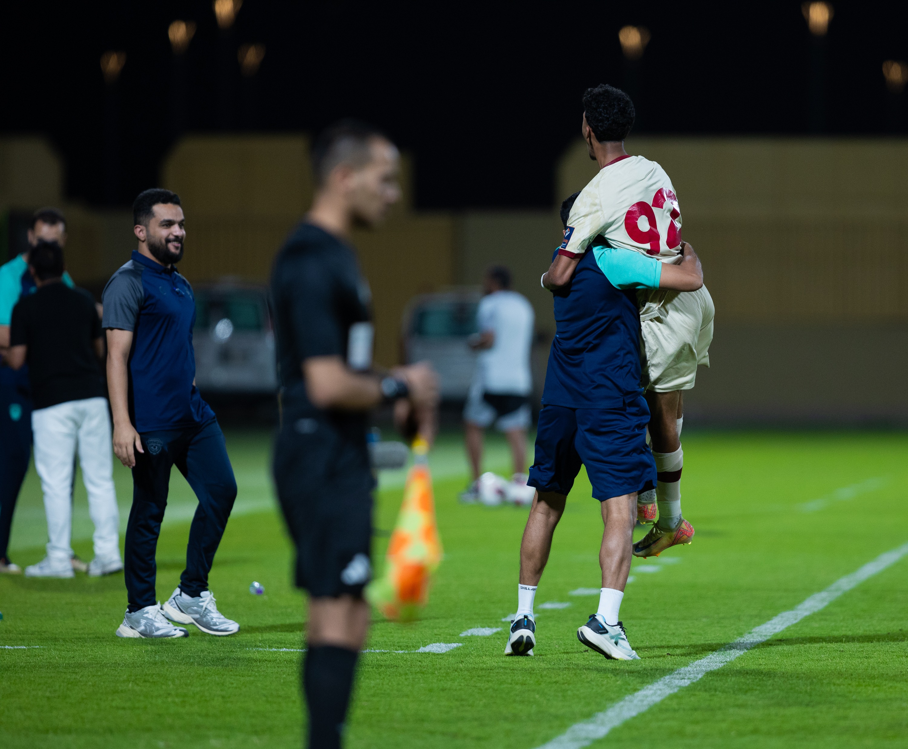 ‏⁧‫الفيحاء‬⁩ تحت 21 عامًا يكسب النصر بثلاثة أهداف مقابل هدفين، ضمن منافسات الجولة الرابعة من ⁧‫دوري جوي للنخبة .