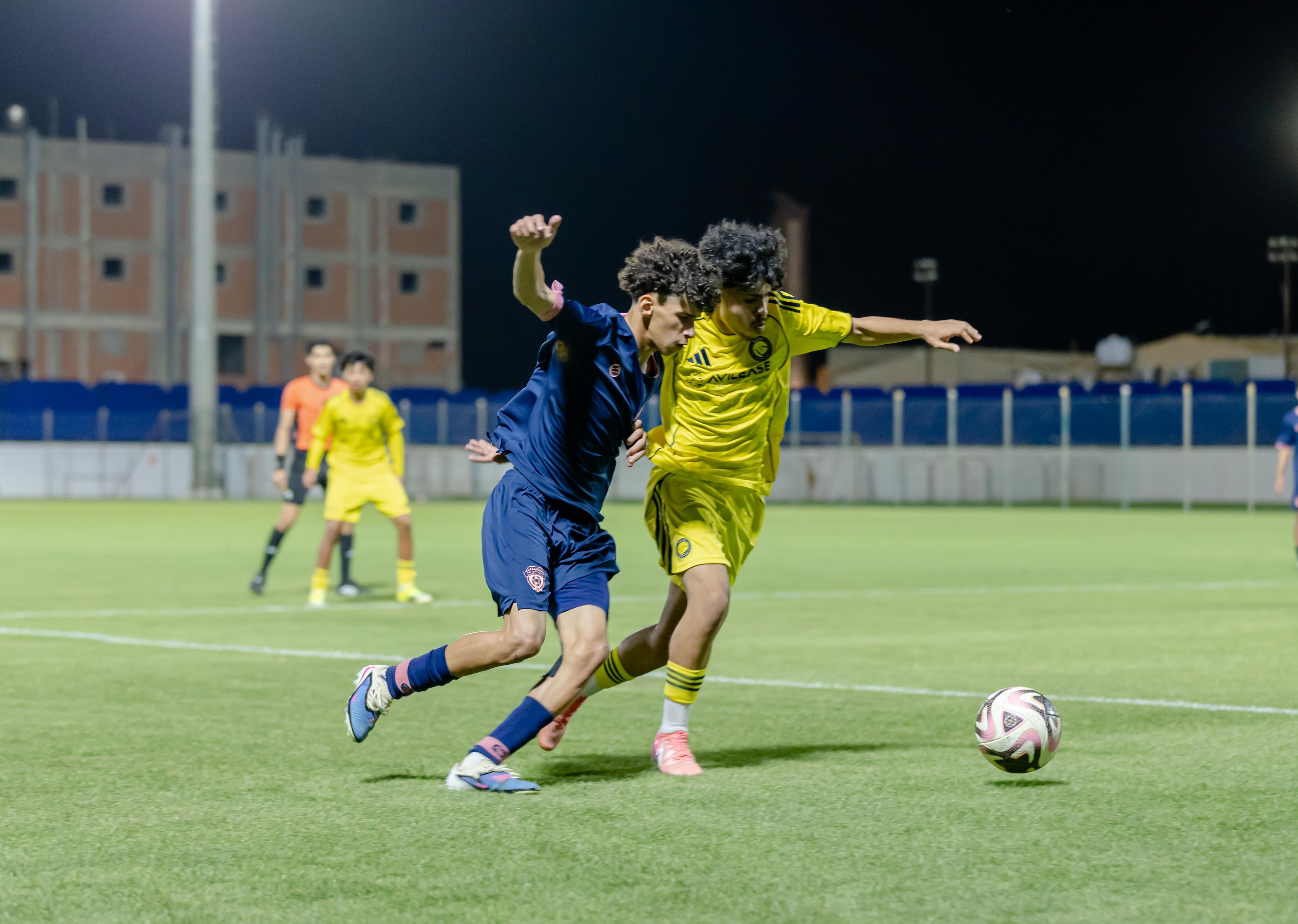 الفيحاء تحت 16 سنة يخسر لقاء نظيره نادي النصر