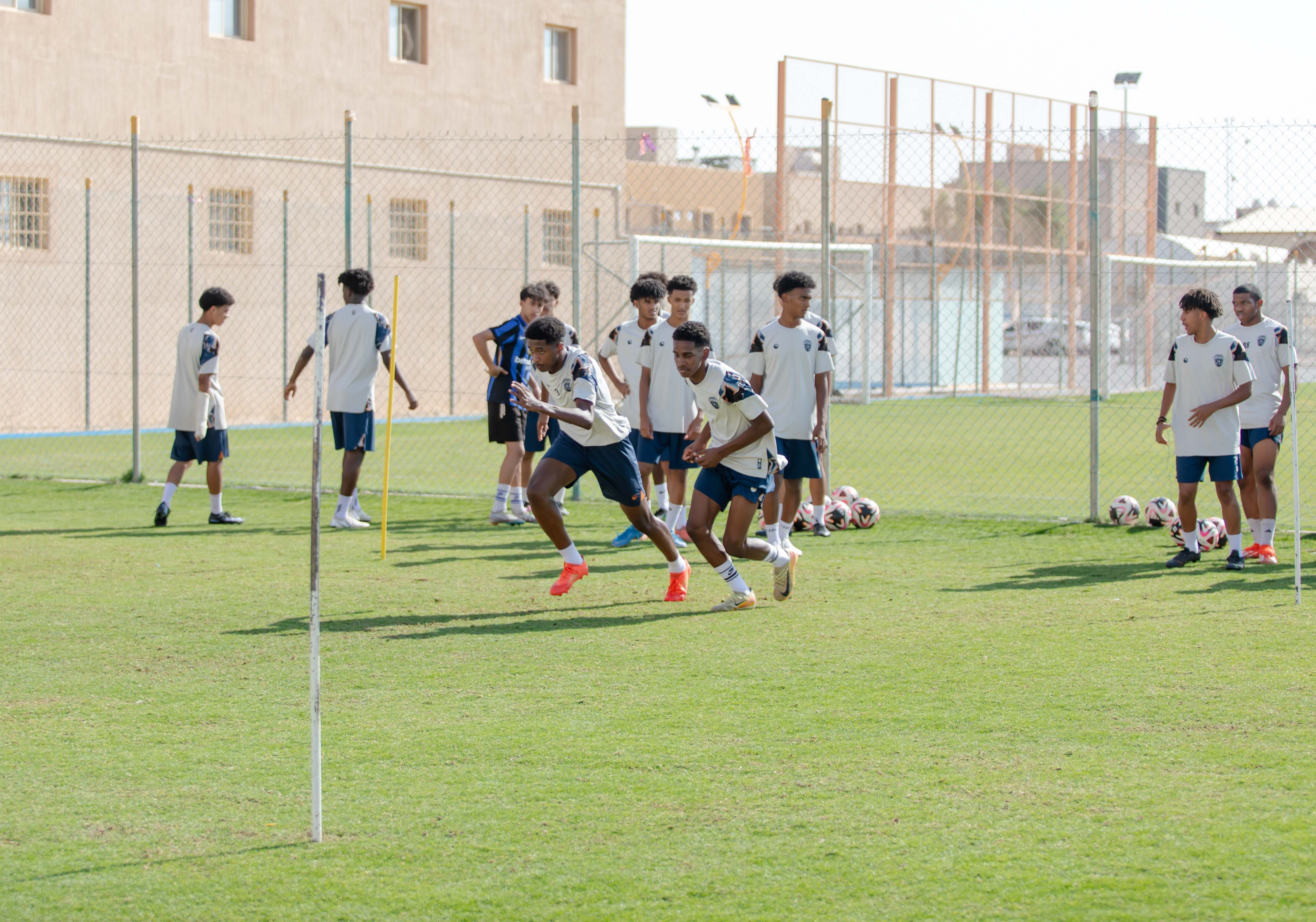 الفيحاء تحت 17 سنة يواصل تحضيراته اليومية لمواجهة نظيره نادي الشعلة