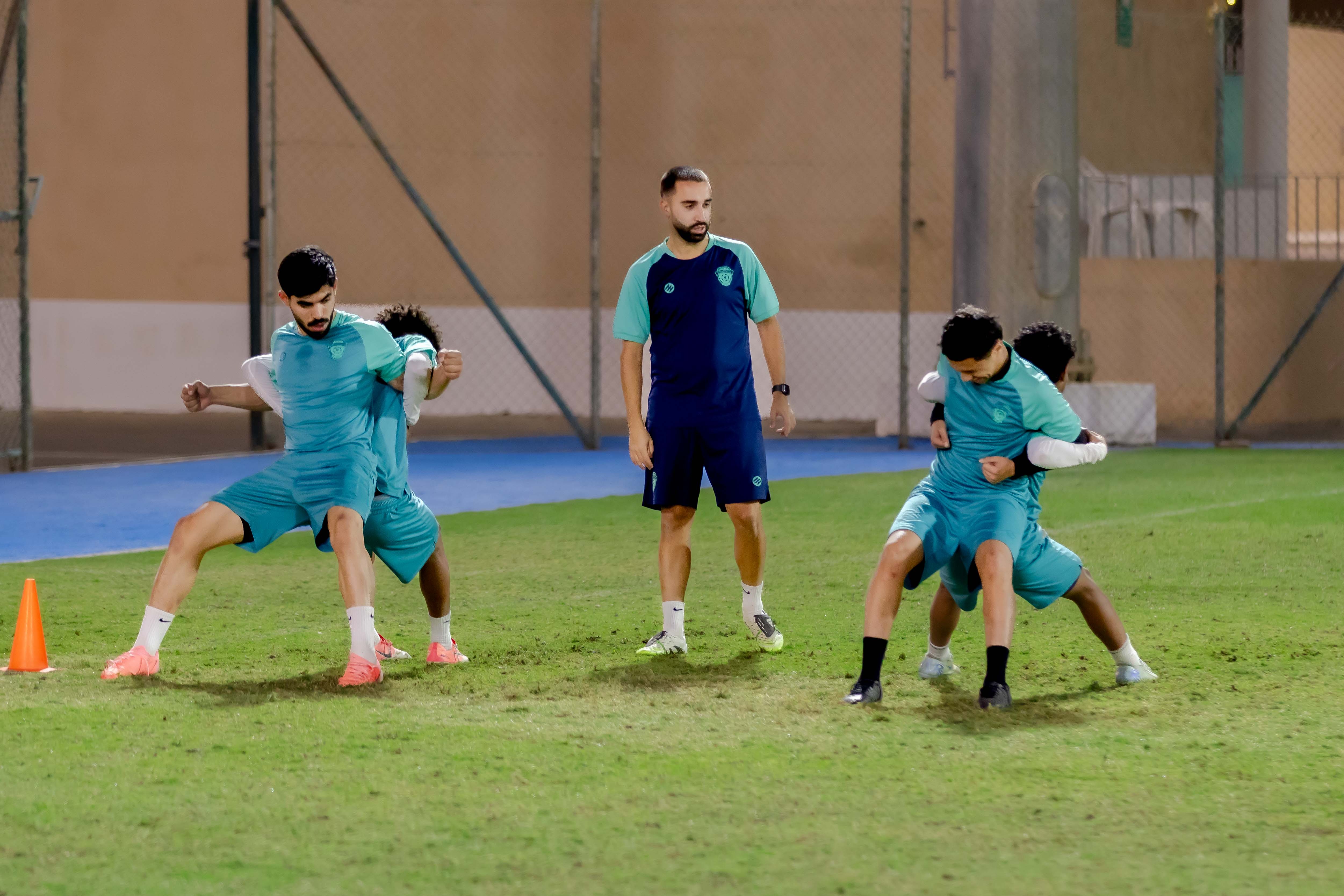 الفيحاء تحت 21 عامًا يُجري تمرينه الرئيس استعدادًا لملاقاة الجبلين .