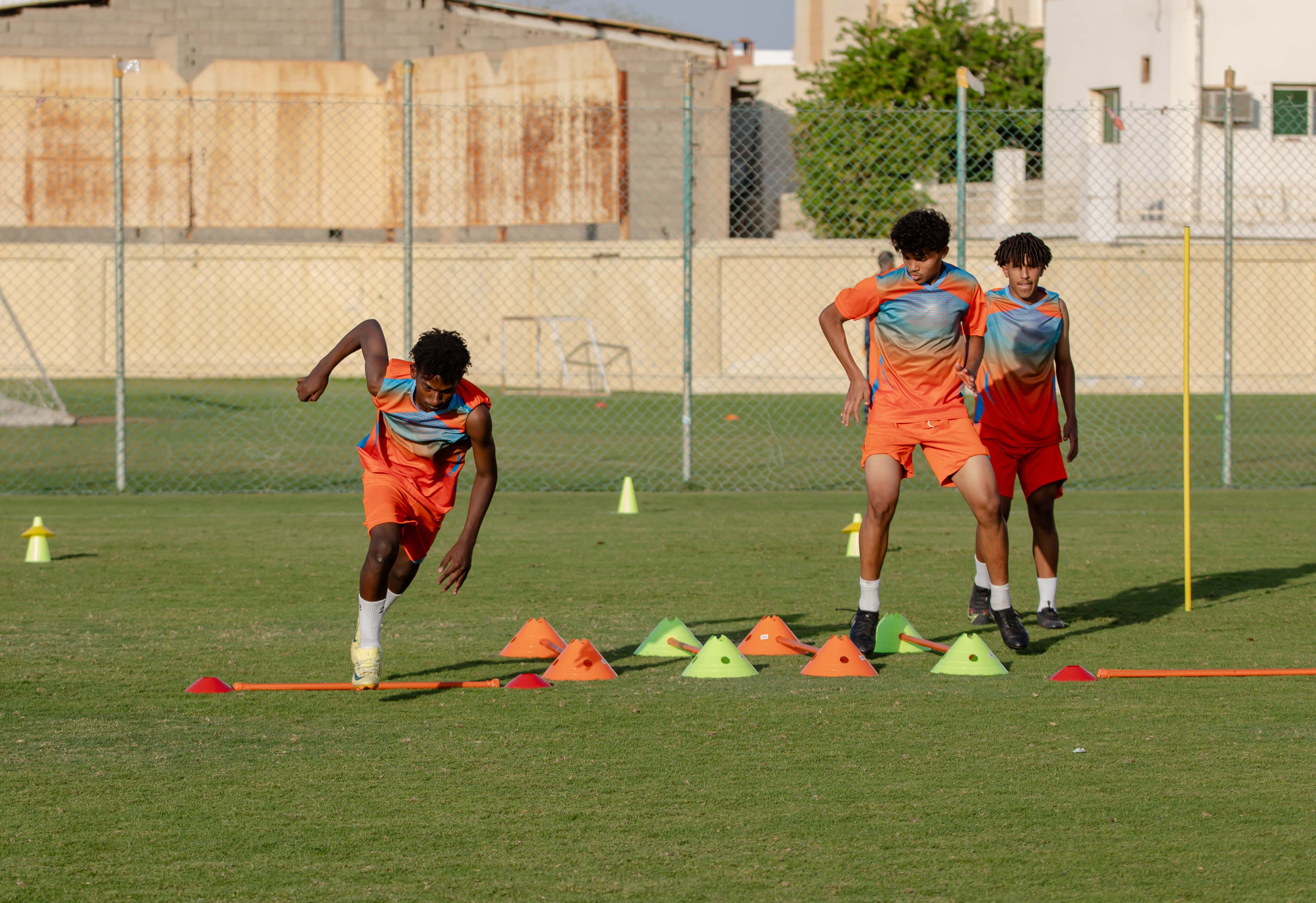 الفيحاء تحت 17 سنة يجري تمرينه الرئيس لمواجهة نظيره نادي الانصار