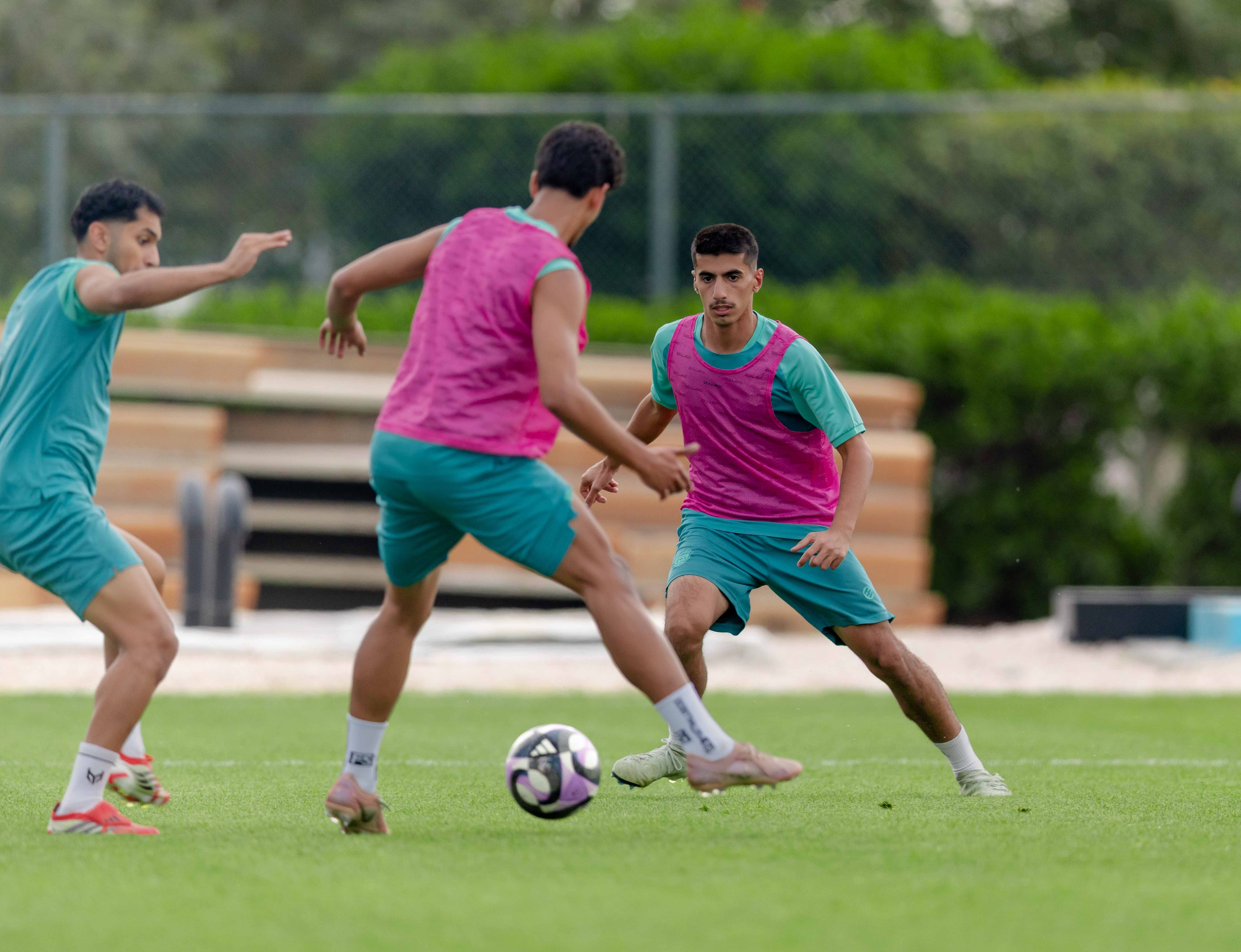 الفيحاء تحت 21 عامًا يُجري تمرينه الرئيسي استعدادًا لملاقاة القادسية .