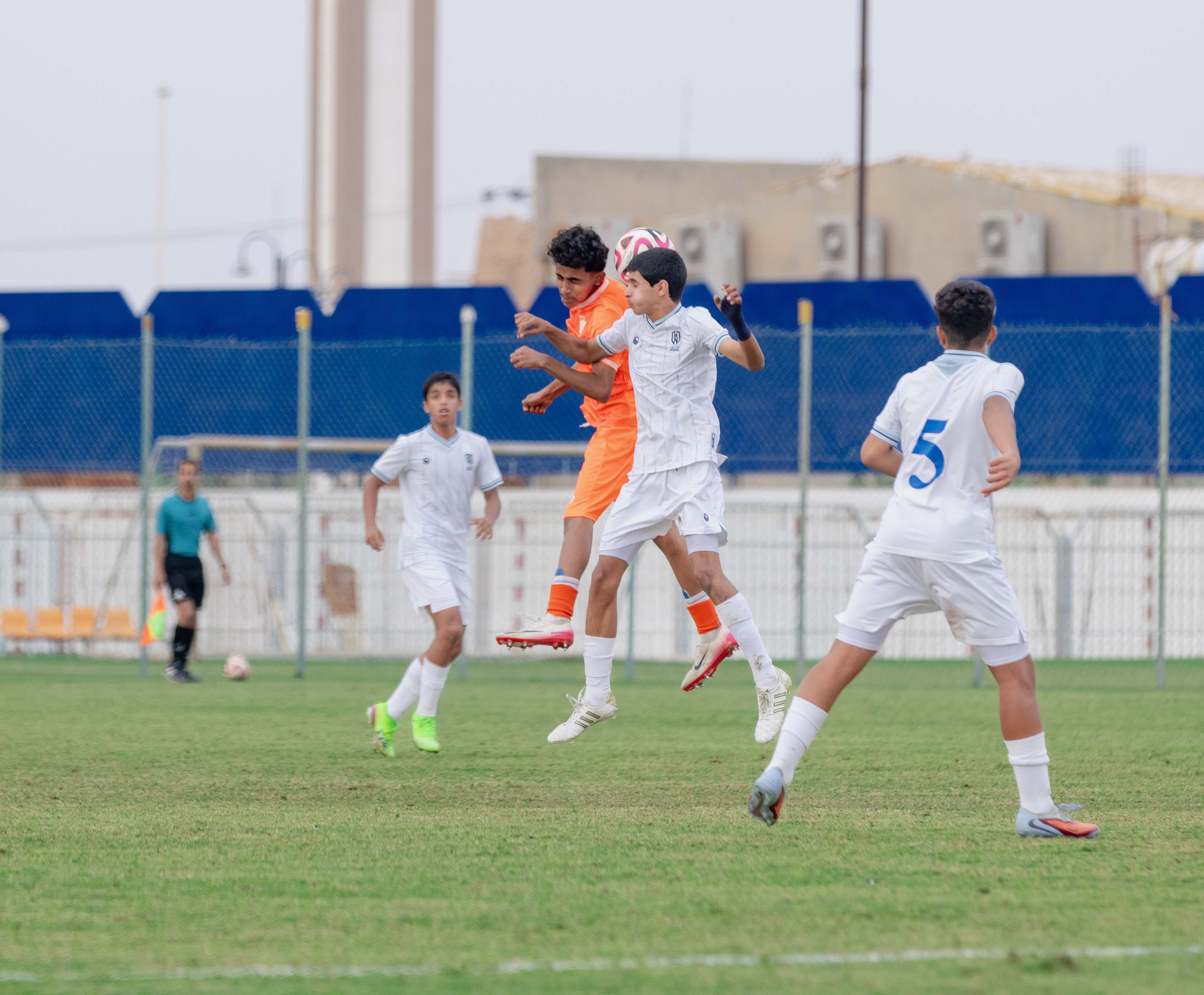 الفيحاء تحت ١٥ سنة يكسب لقاء نظيره نادي الأخدود