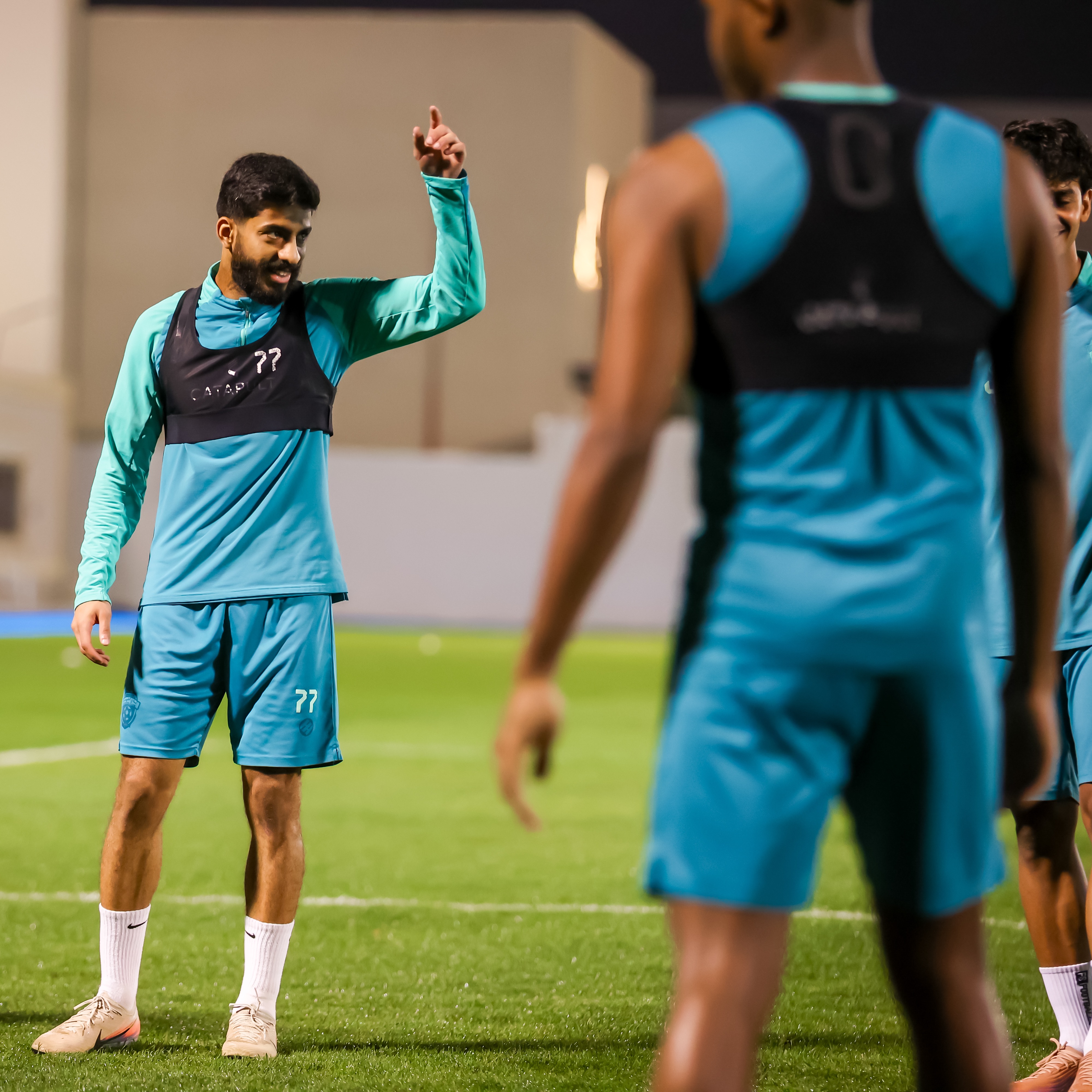 الفيحاء يجري مرانه الرئيس استعداداً لمواجهة #الإتحاد