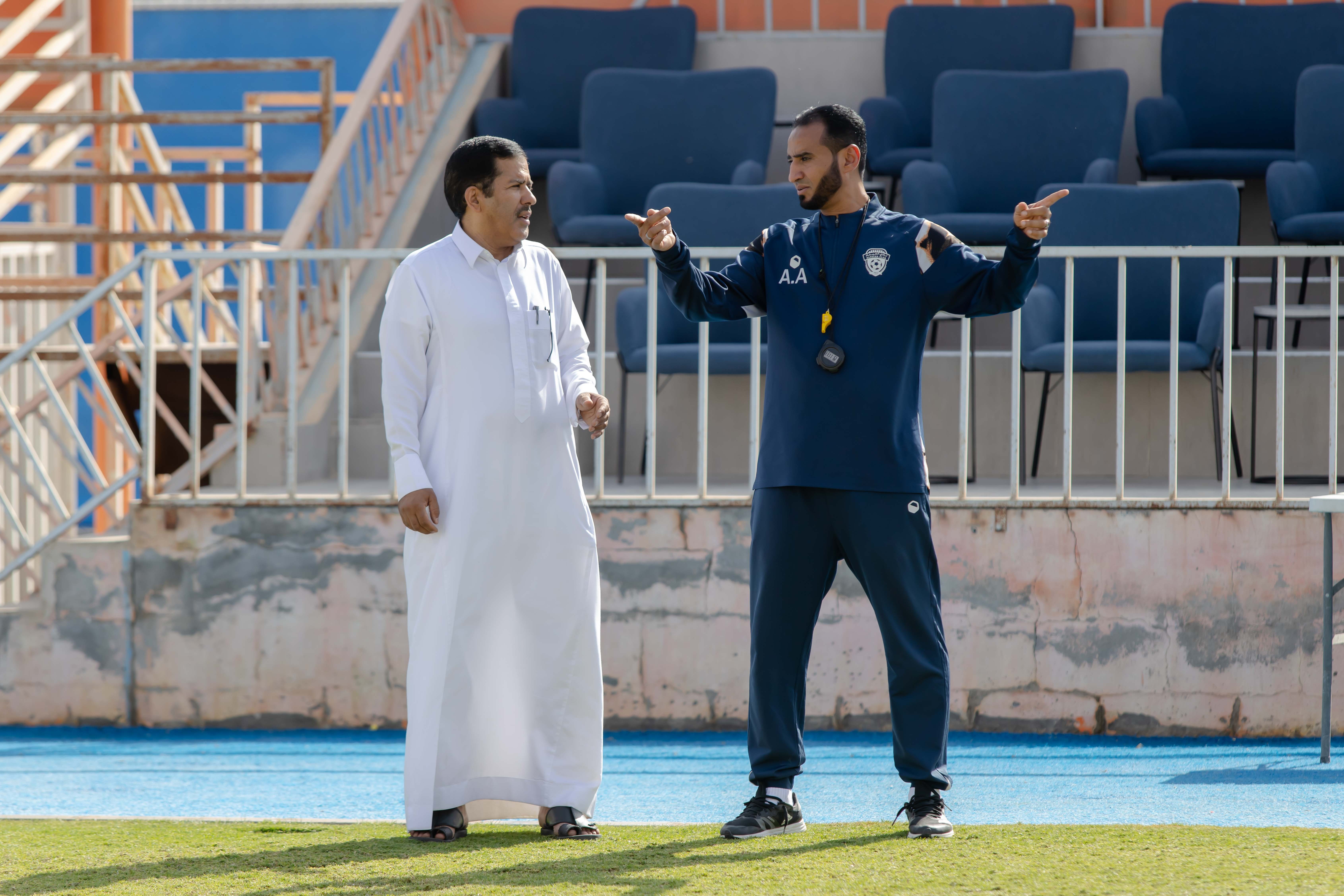 الفيحاء تحت 17 سنة يجري تمرينه الرئيس لمواجهة نظيره نادي الامجاد