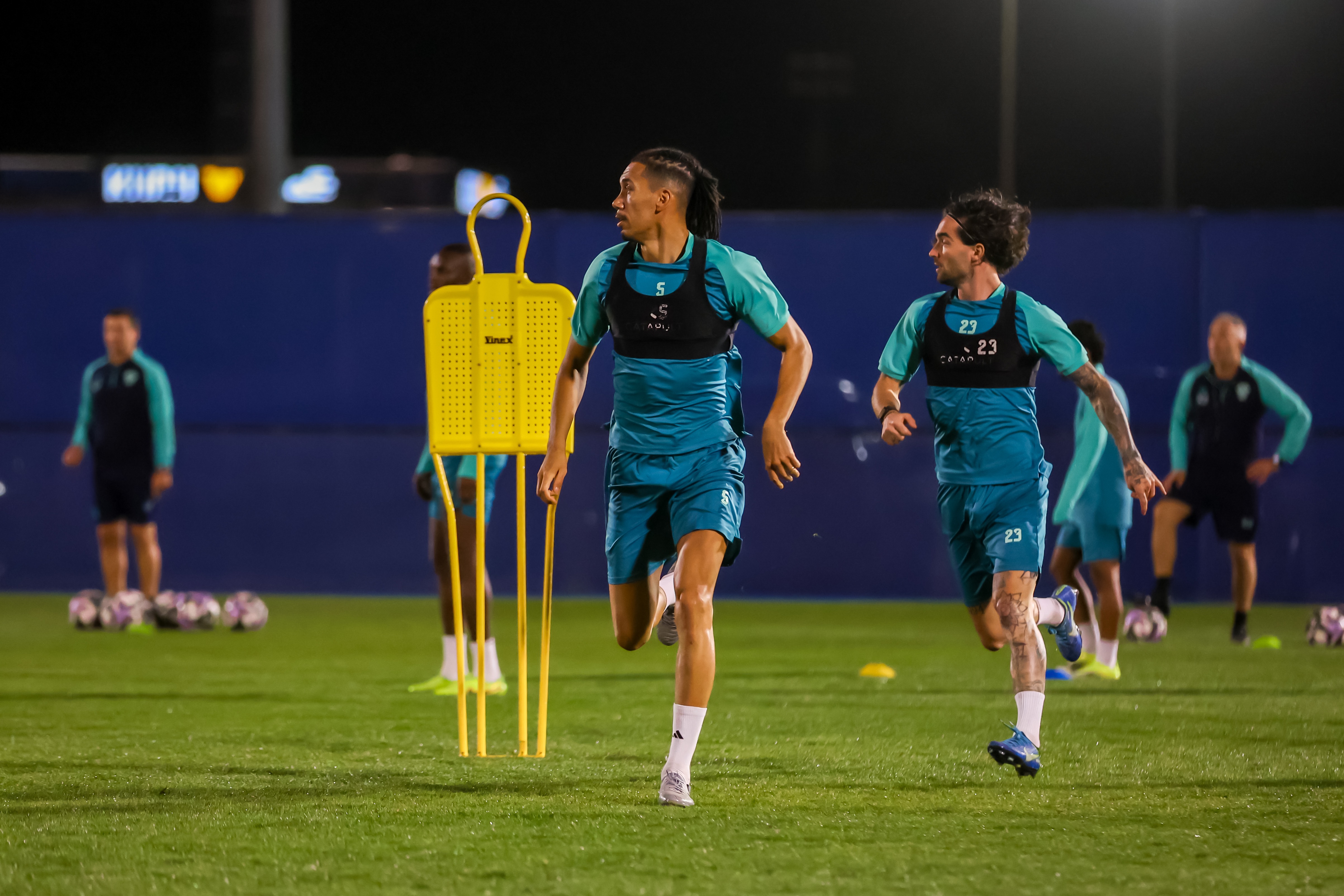 الفيحاء يجري مرانه الرئيس استعداداً لمواجهة #الإتحاد