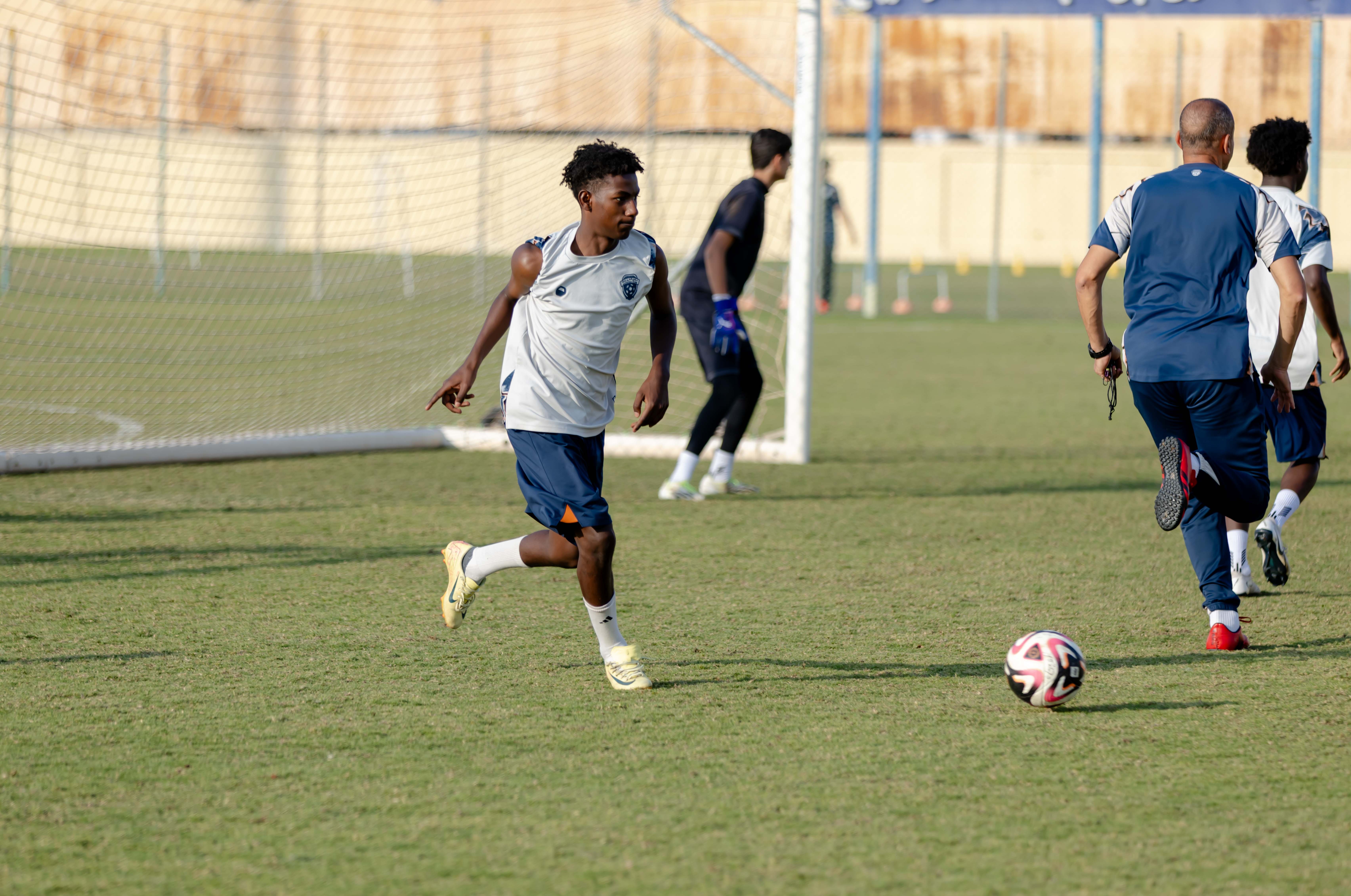 الفيحاء تحت 17 سنة يواصل تحضيراته لمواجهة نظيره نادي هجر لمواجهة هجر