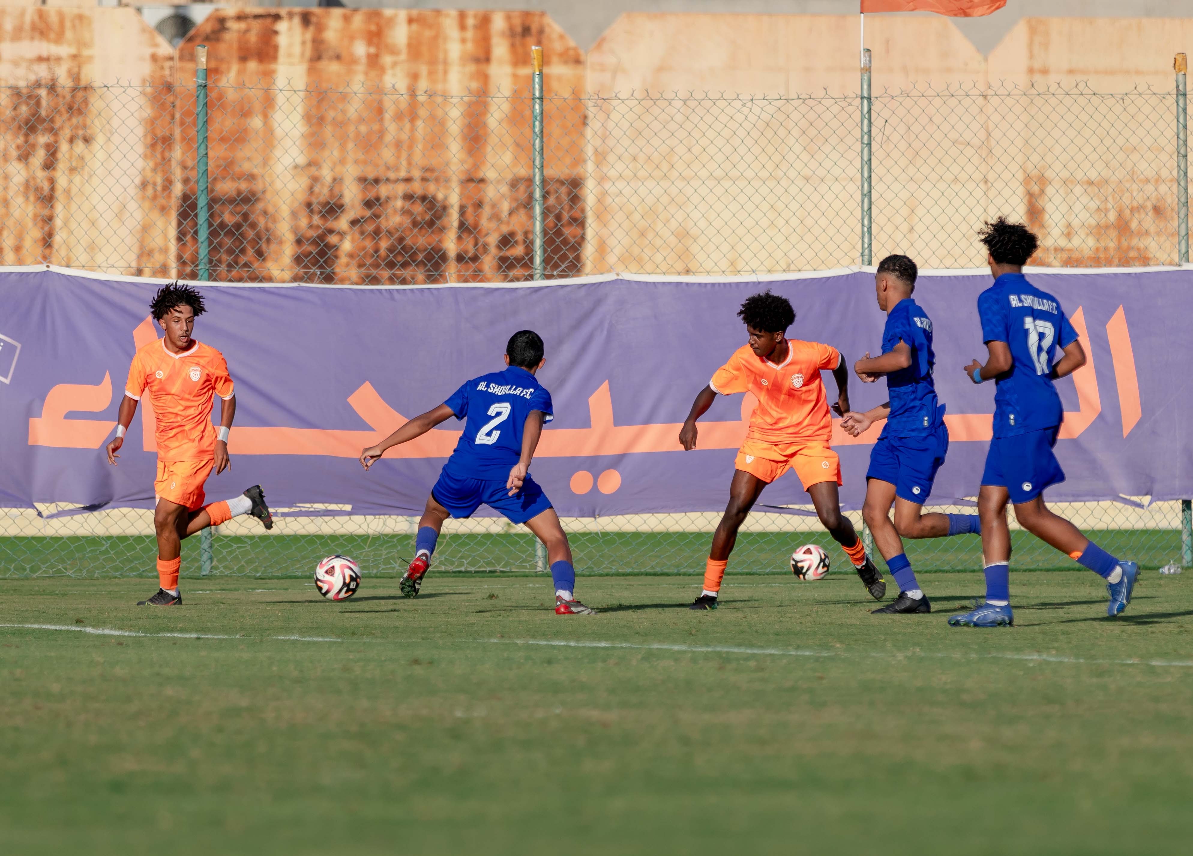 الفيحاء تحت 17 سنة يكسب لقاء نظيره نادي الشعلة بستة أهداف