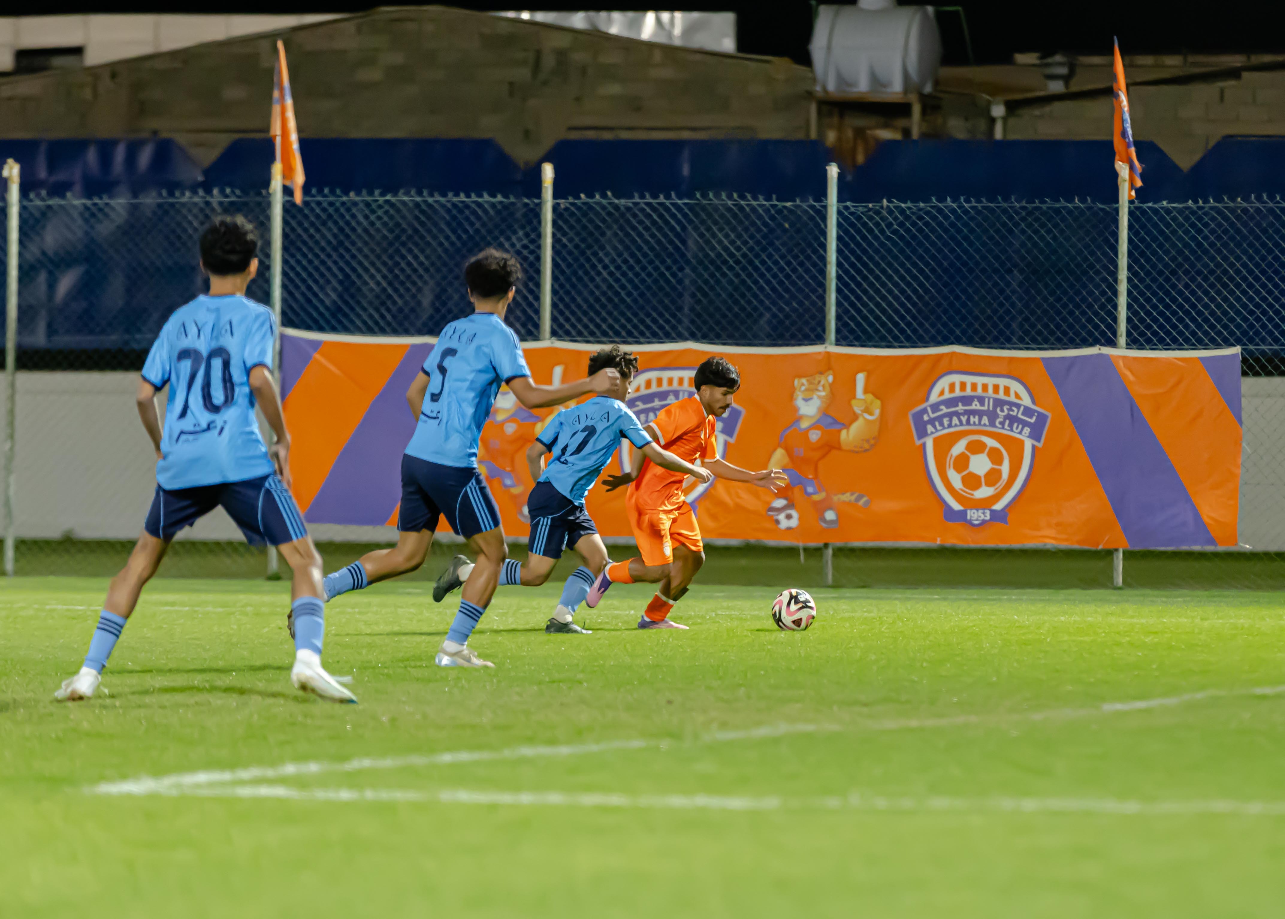 الفيحاء تحت 17 سنة يكسب لقاء نظيرة نادي القنفدة