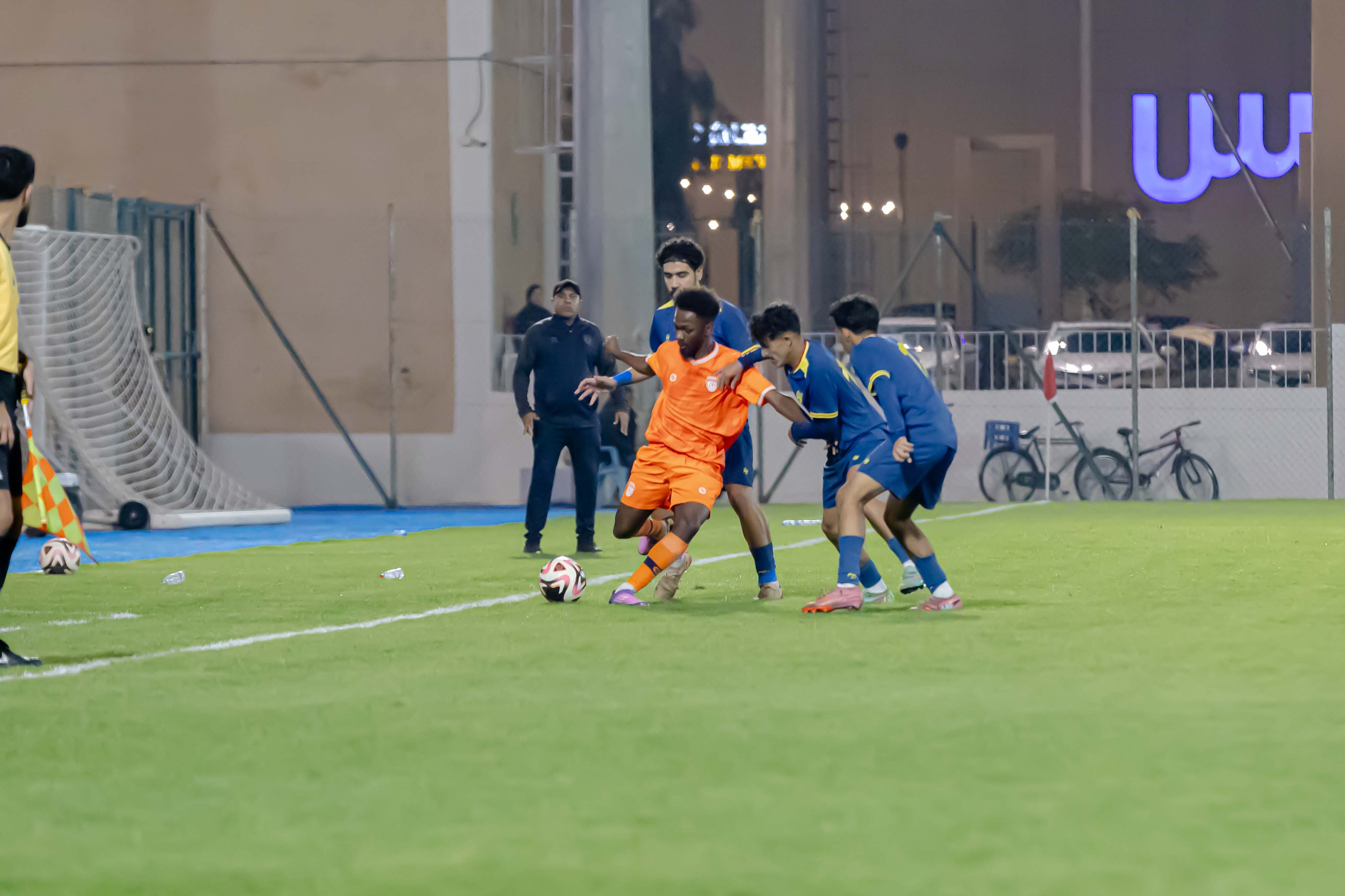 الفيحاء تحت 18 سنة يتعادل ايجابياً مع نظيرة نادي الحزم