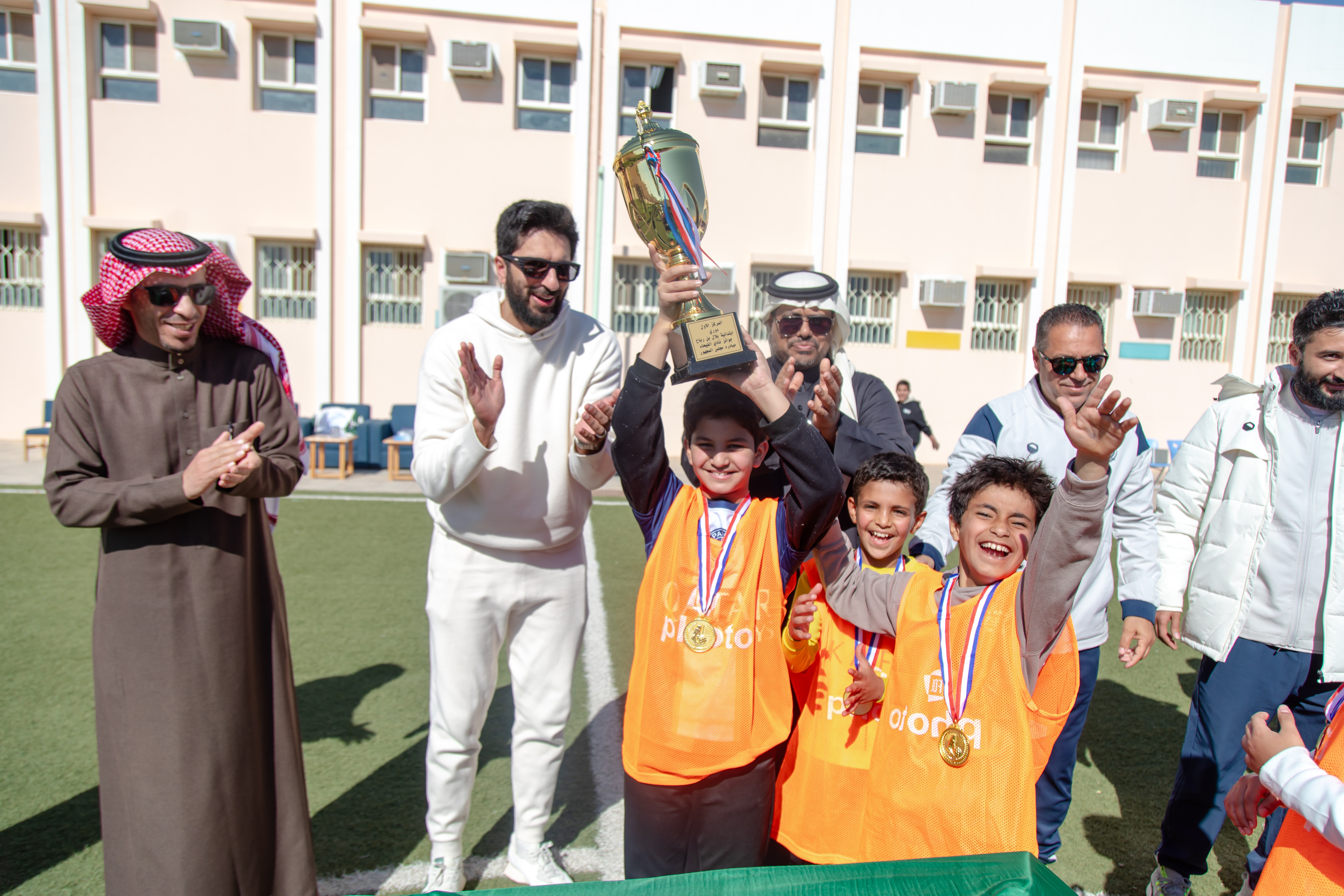 في إطار مبادرة الحضور الجماهيري التي ينظمها مجلس الجمهور الفيحاوي، الفيحاء يرعى دوري "فهود المجمعة"