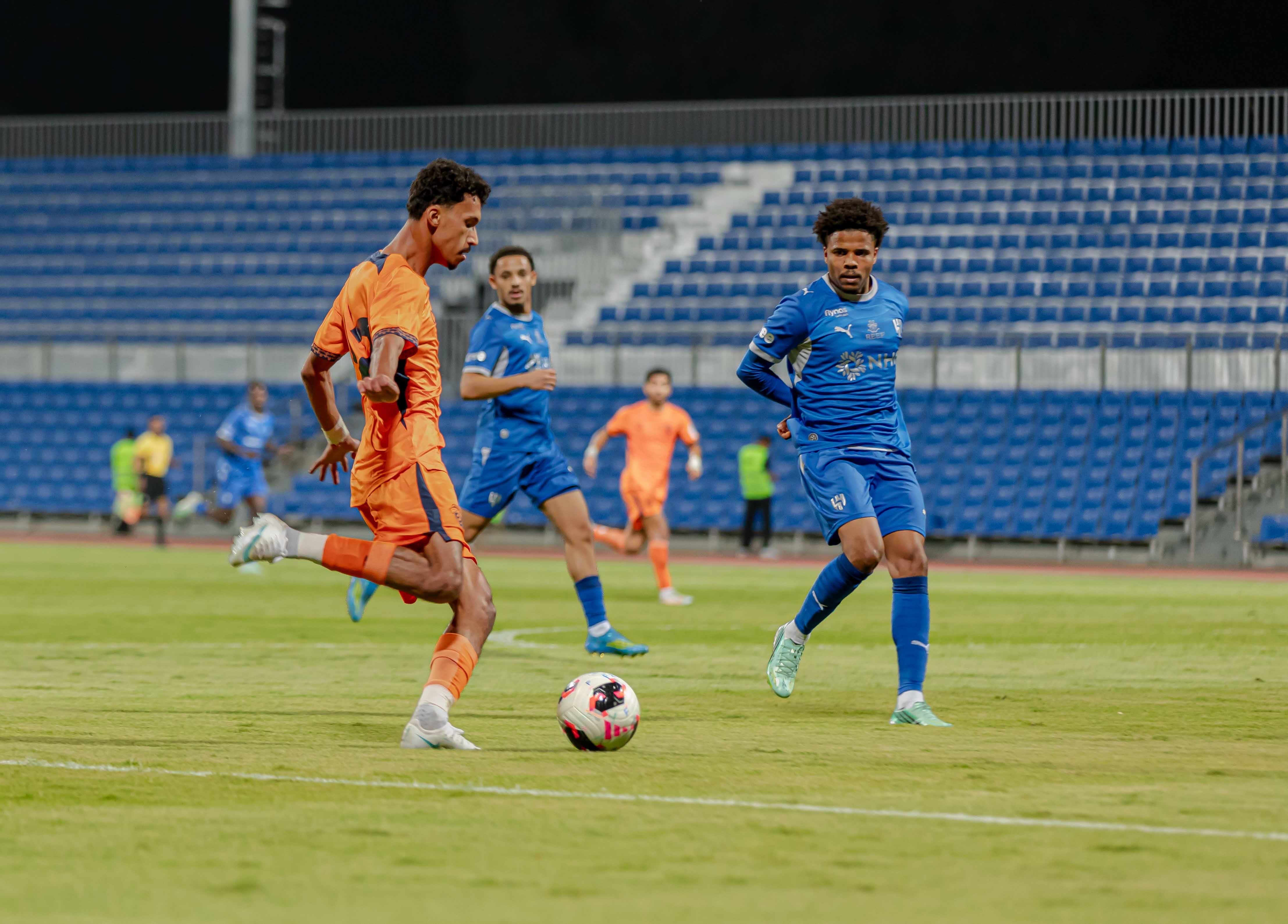 الفيحاء تحت 21 عامًا يخسر مواجهة الهلال ضمن الجولة السابعة من دوري جوي للنخبة U21.