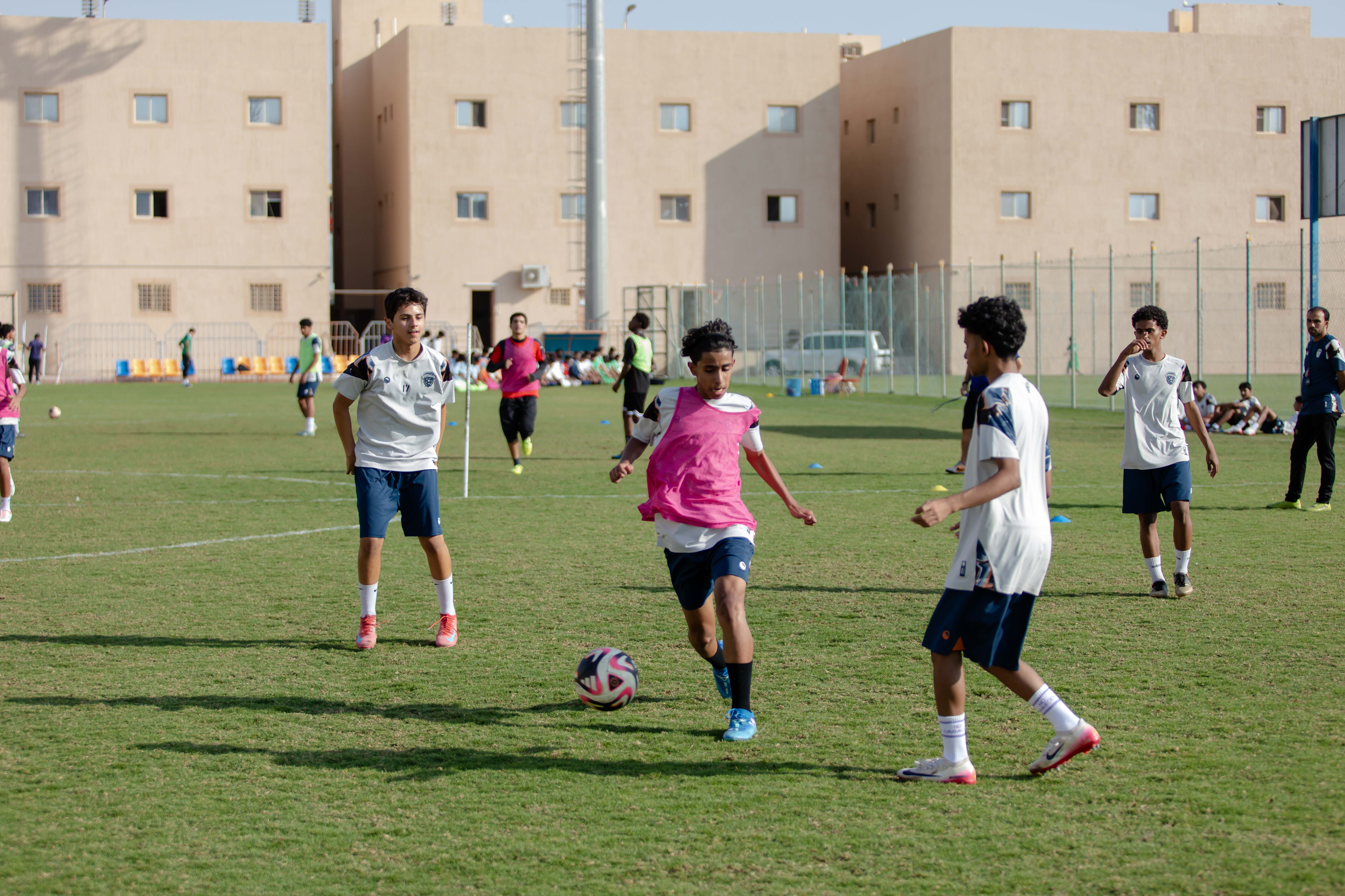 الفيحاء تحت 15 سنة يواصل تحضيراتة لمواجهة نظيره نادي الفتح