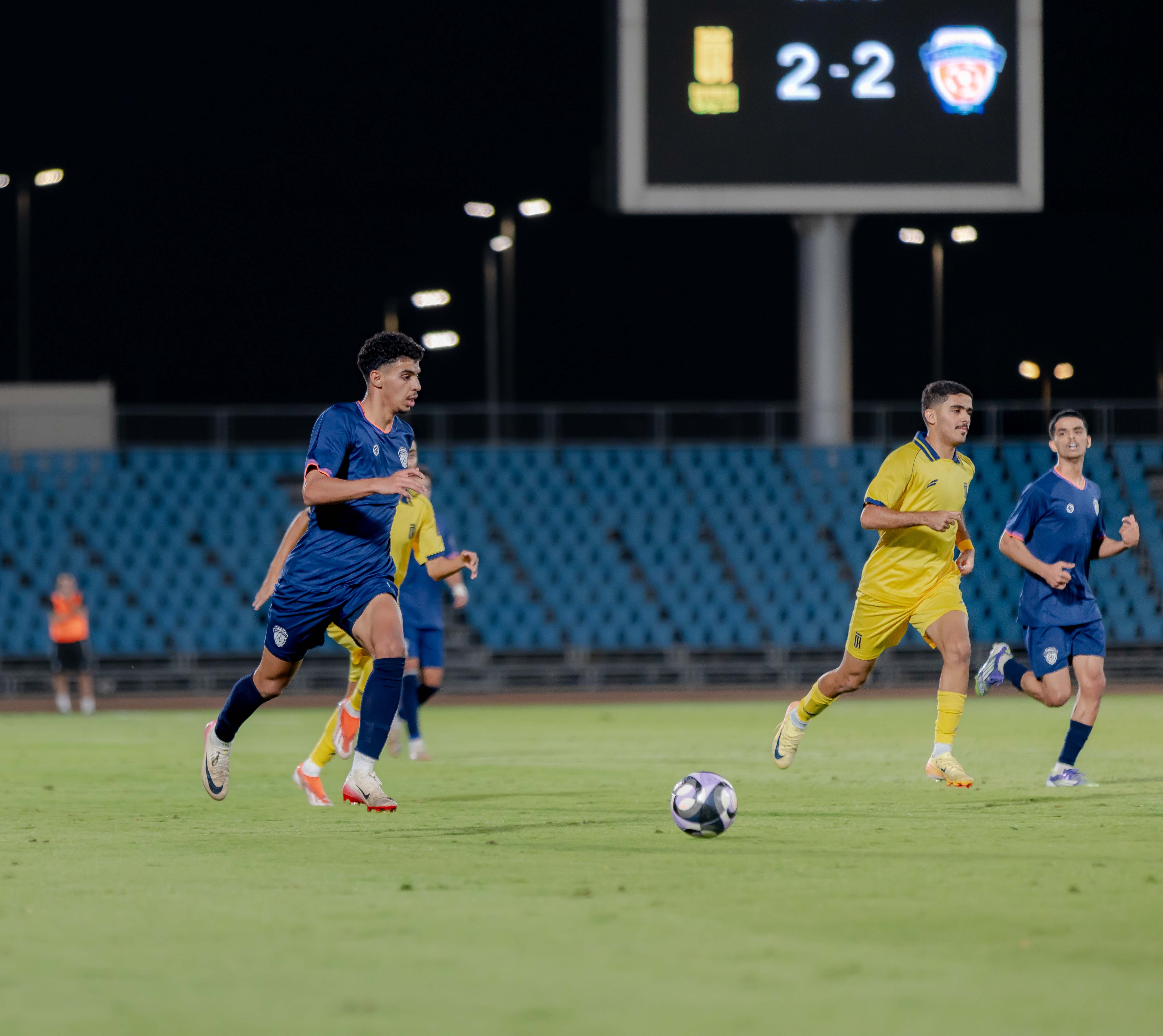 الفيحاء يخسر مواجهته من أمام العروبة بثلاثة أهداف مقابل هدفين على ملعب جامعة الجوف