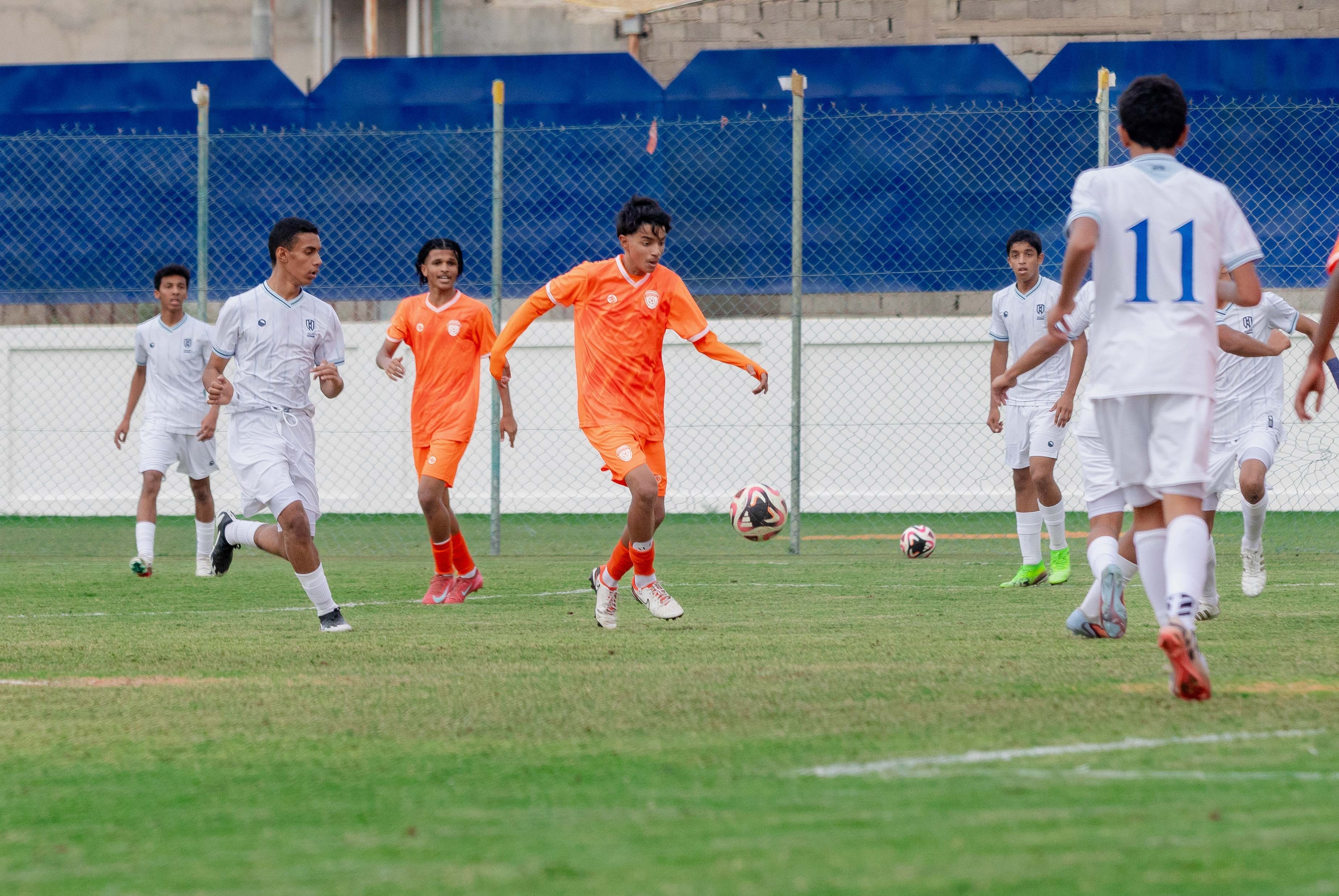 الفيحاء تحت ١٥ سنة يكسب لقاء نظيره نادي الأخدود